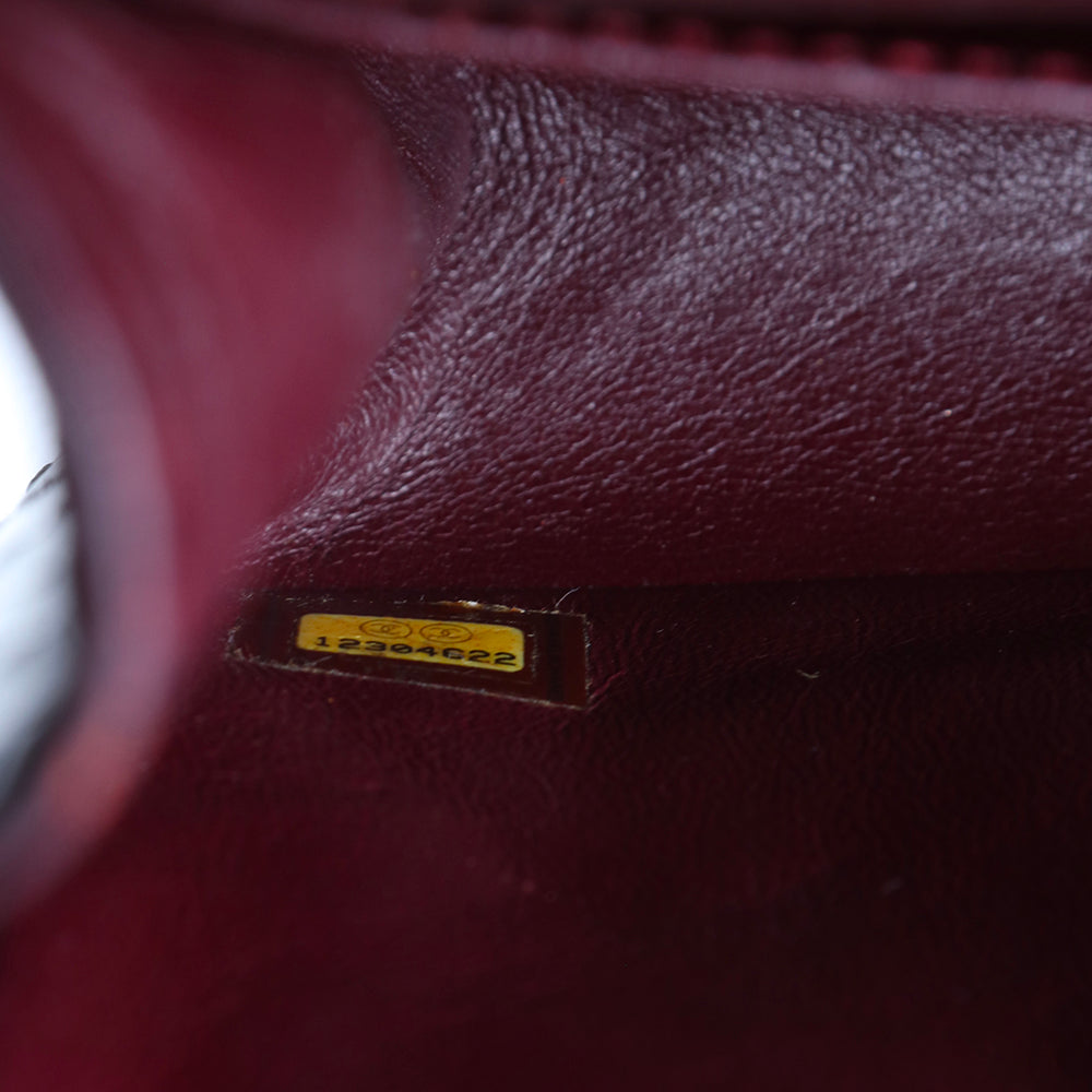 CHANEL - Sac à main 2.55 en cuir matelassé noir