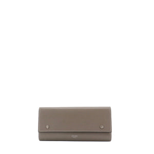 CELINE - Large wallet in grained calfskin