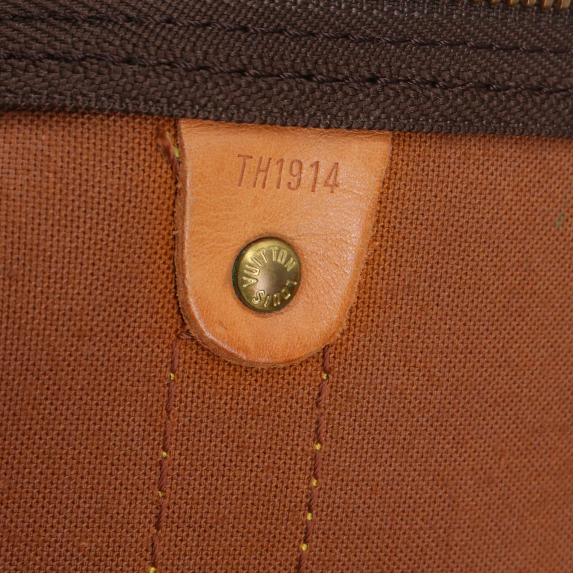 LOUIS VUITTON - Sac de voyage Keepall 55 Louis Vuitton en toile monogrammée