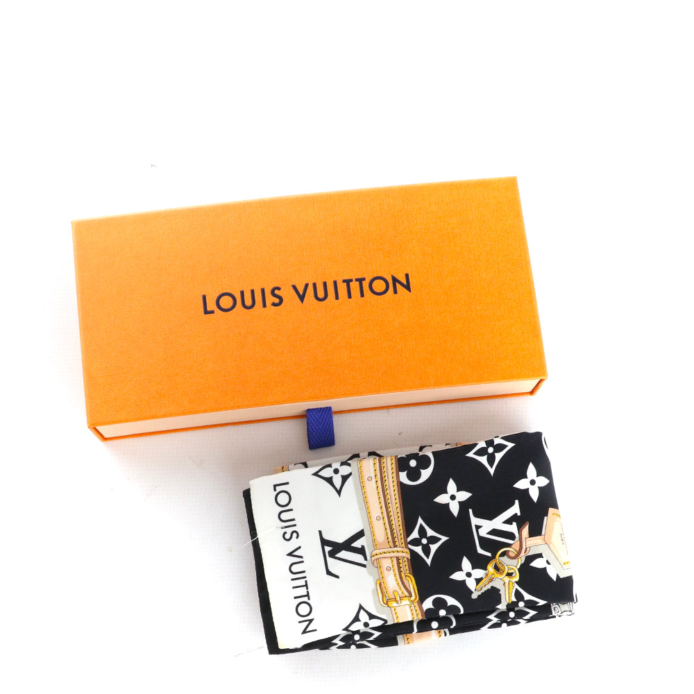 LOUIS VUITTON - Wide silk twilly