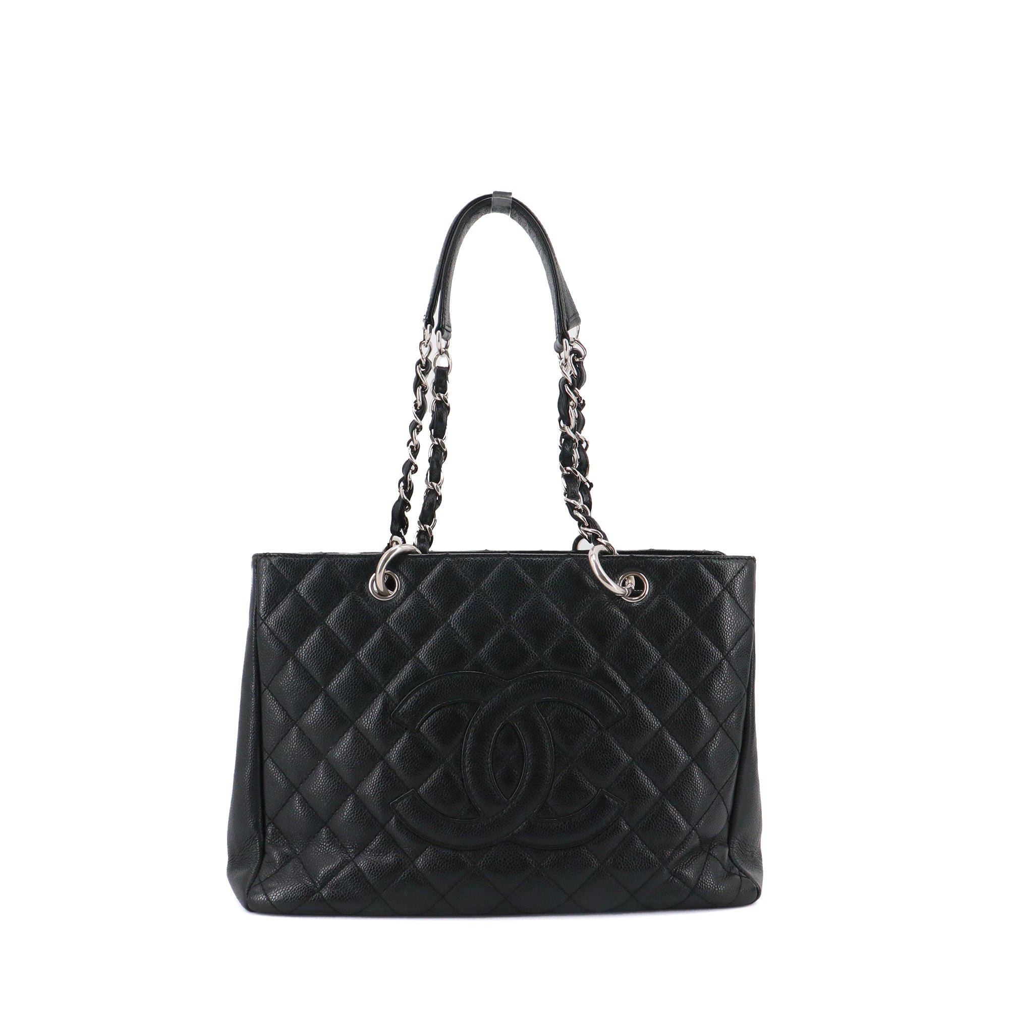 CHANEL - Deauville tote bag in navy blue canvas