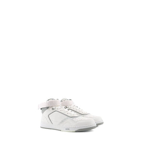 DIOR - Sneakers B27 Mid Dior en cuir blanc et gris (T44)
