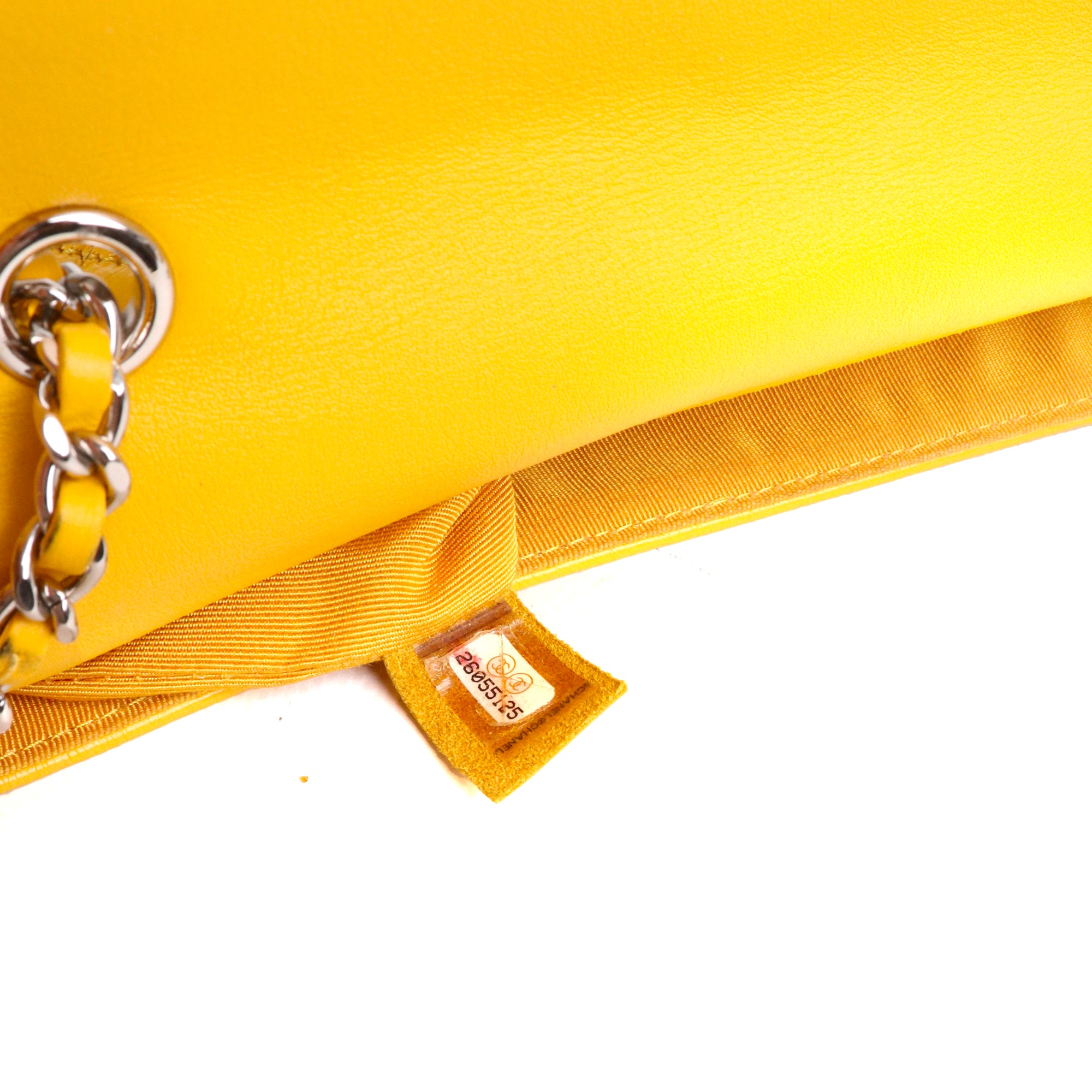 CHANEL - Limited edition Timeless handbag in yellow leather