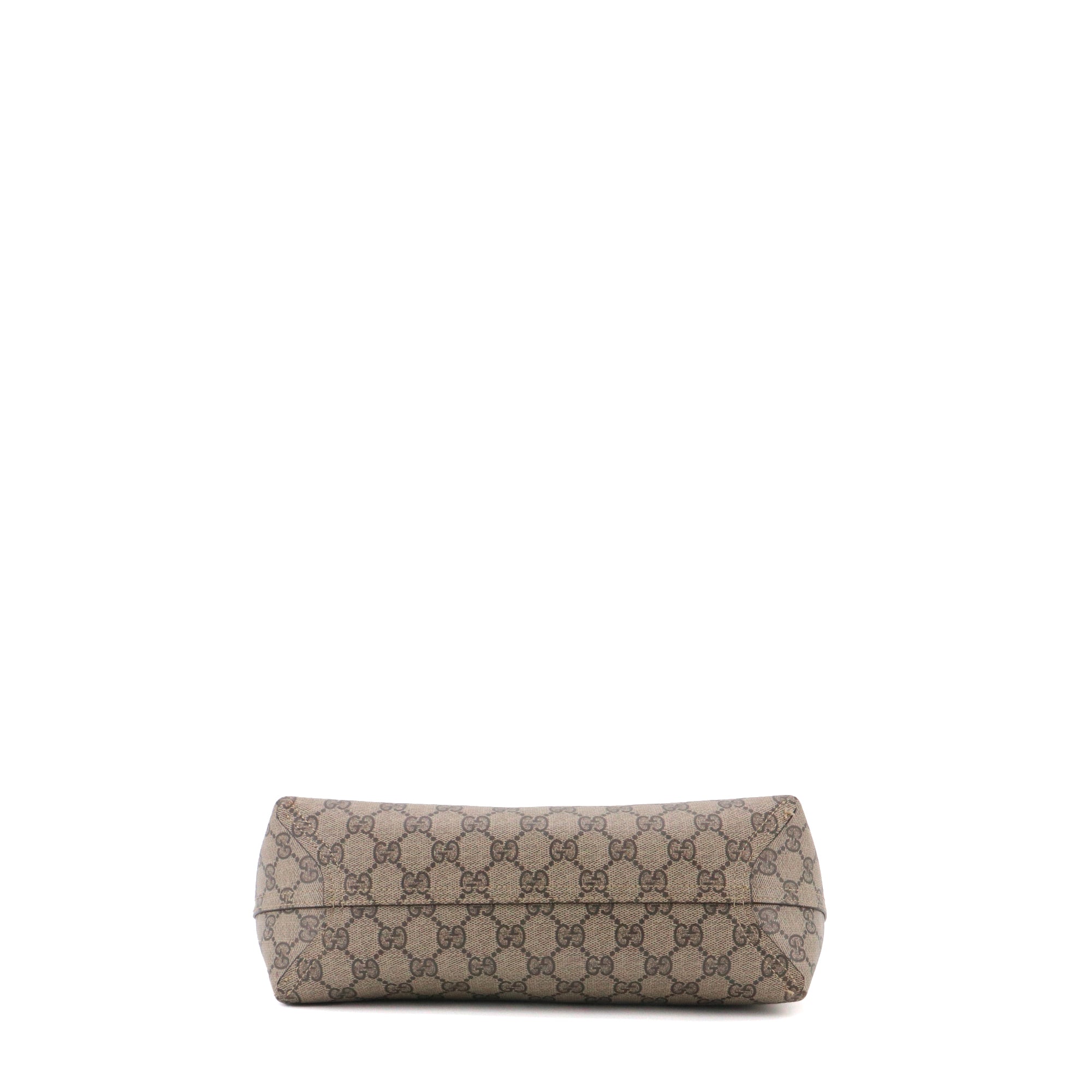 GUCCI - Gucci Soho tote bag in silver grained leather 