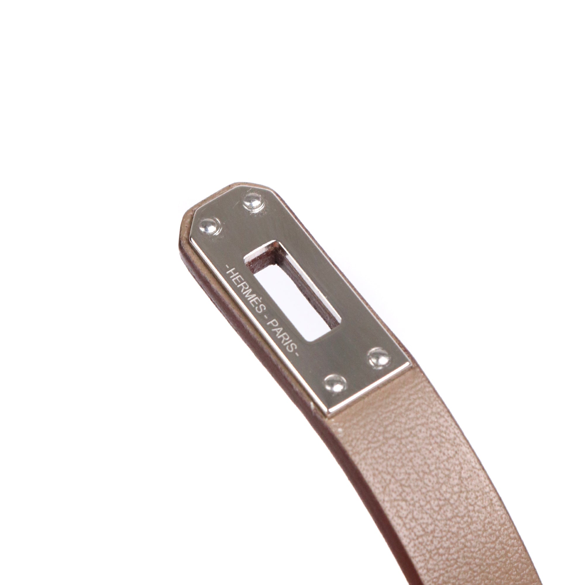 HERMÈS - Orange Clic H bracelet