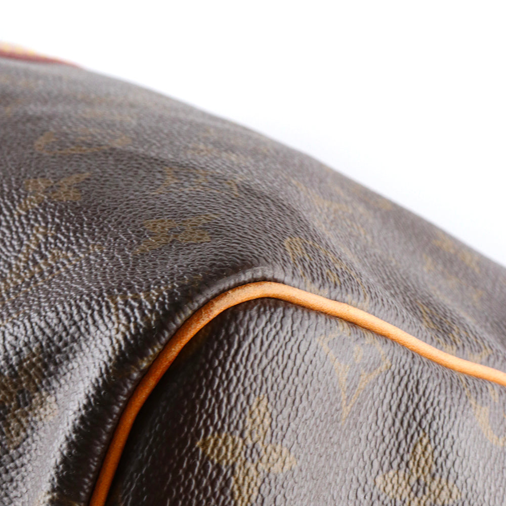 LOUIS VUITTON - Sac de voyage Keepall 55 en toile monogrammée vintage