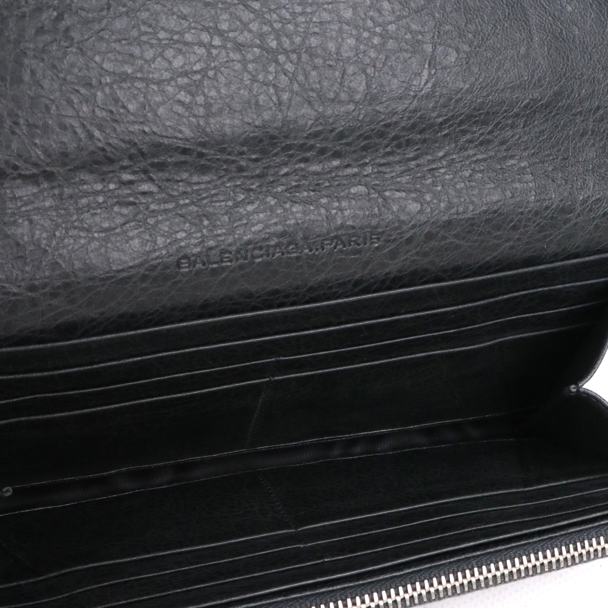 BALENCIAGA - City leather wallet