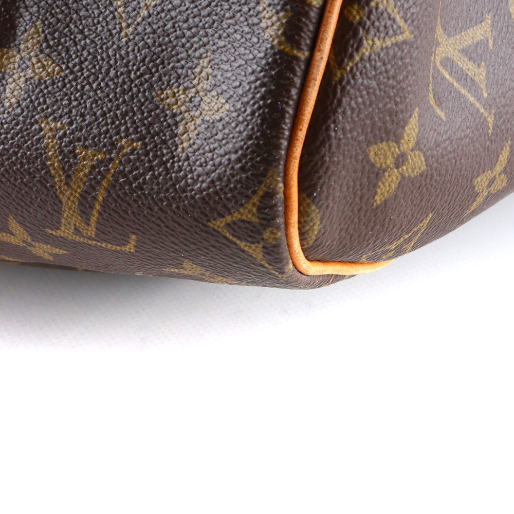 LOUIS VUITTON - Keepall 55 travel bag with shoulder strap in vintage monogram canvas