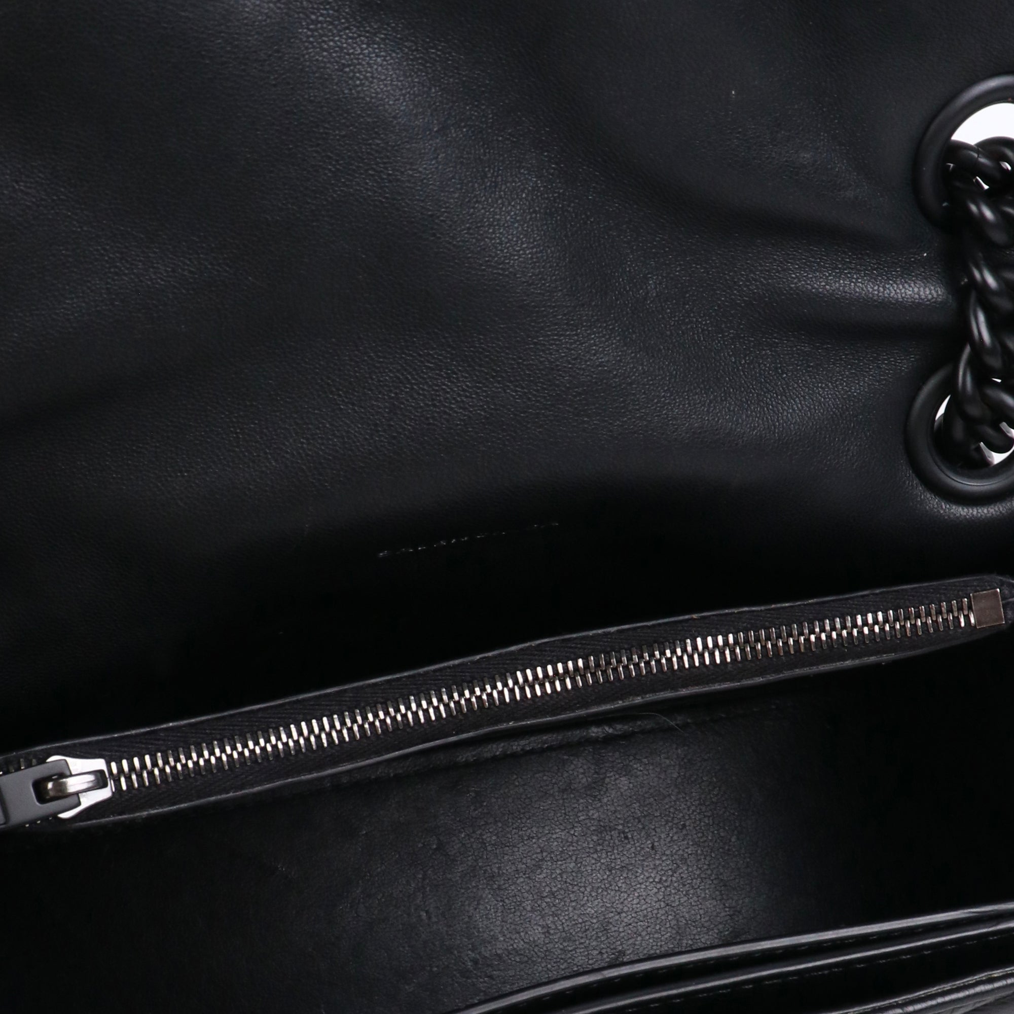 BALENCIAGA - Crush small shoulder bag in black leather