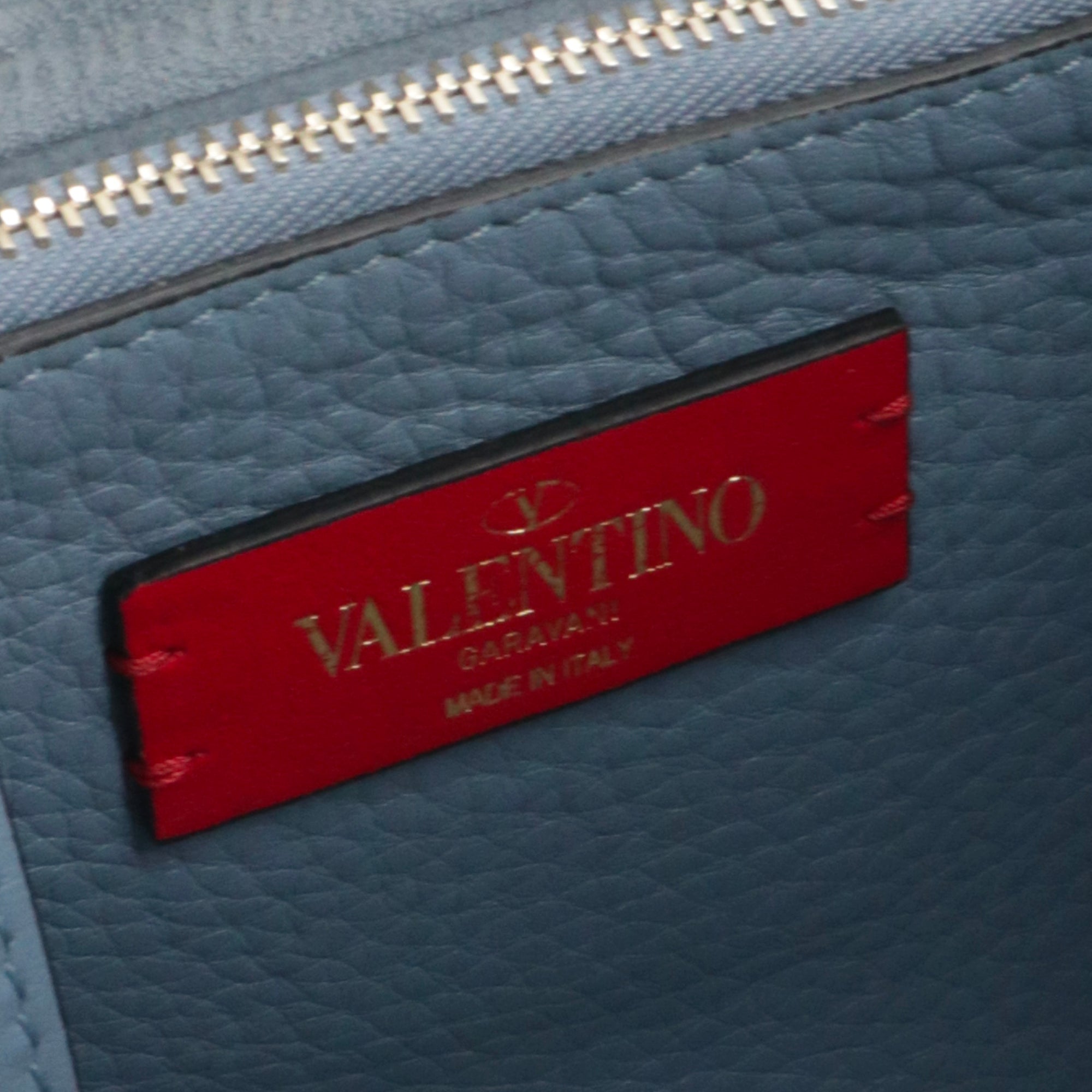 VALENTINO - Rockstud leather tote bag