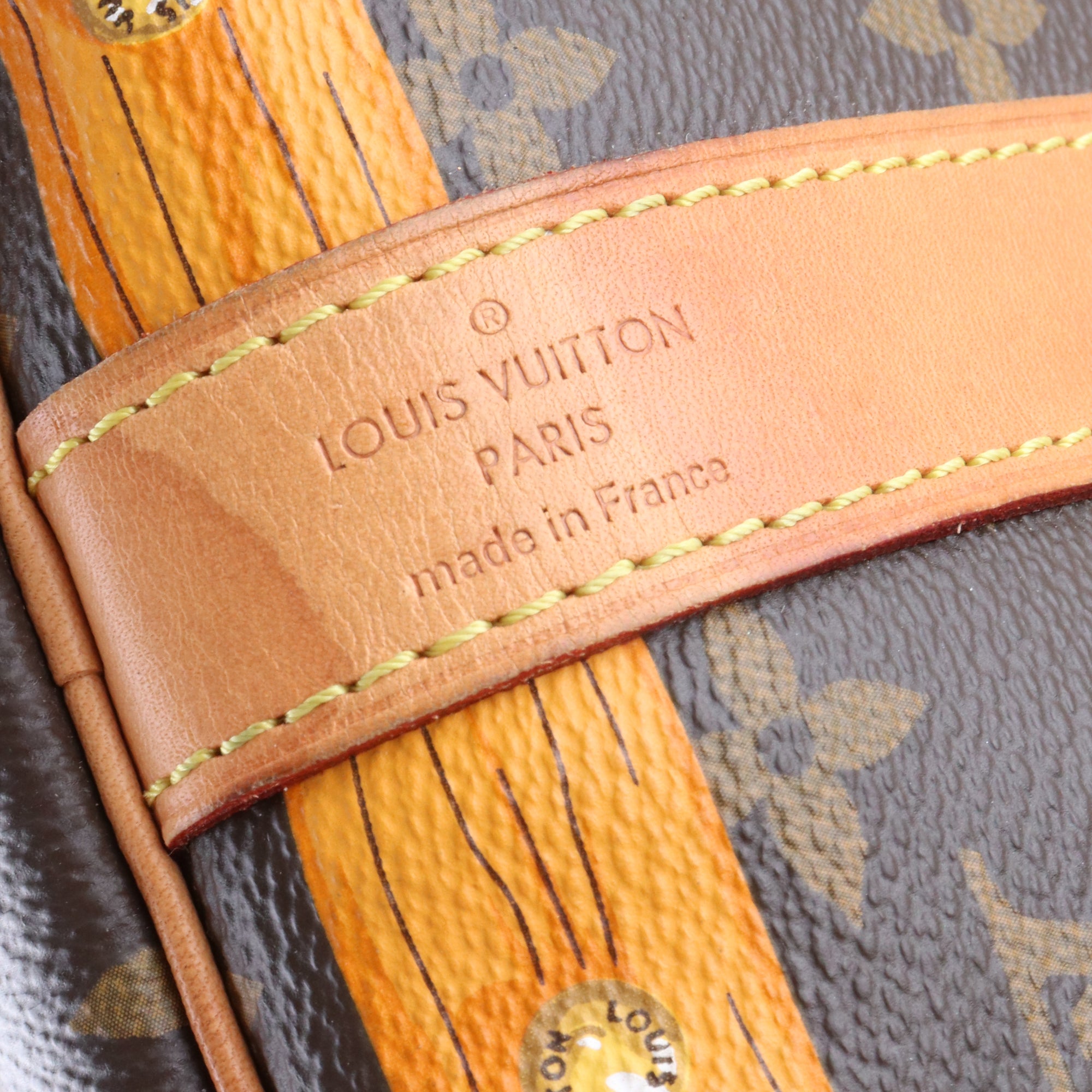 LOUIS VUITTON - Sac de voyage Keepall 50 collection Summer Trunk