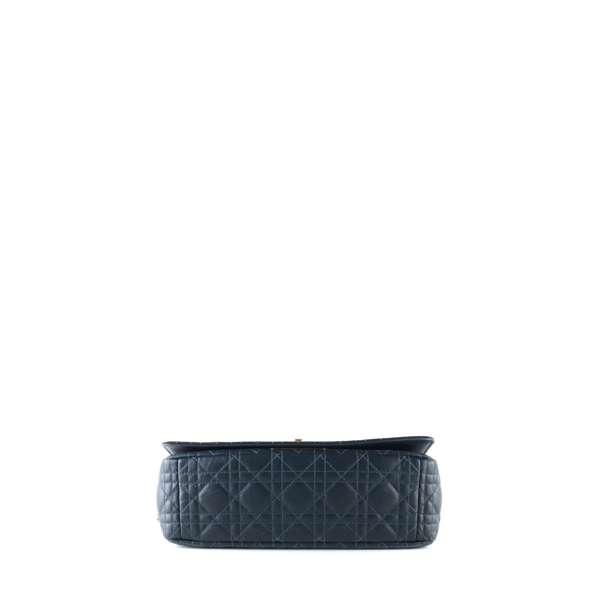 DIOR - Caro large shoulder bag in limited edition blue gradient leather