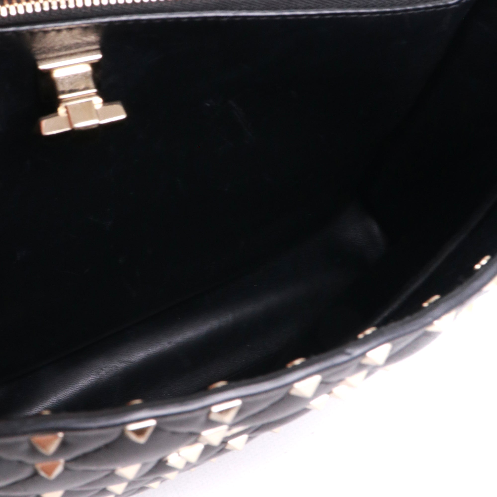 VALENTINO - Rockstud leather tote bag