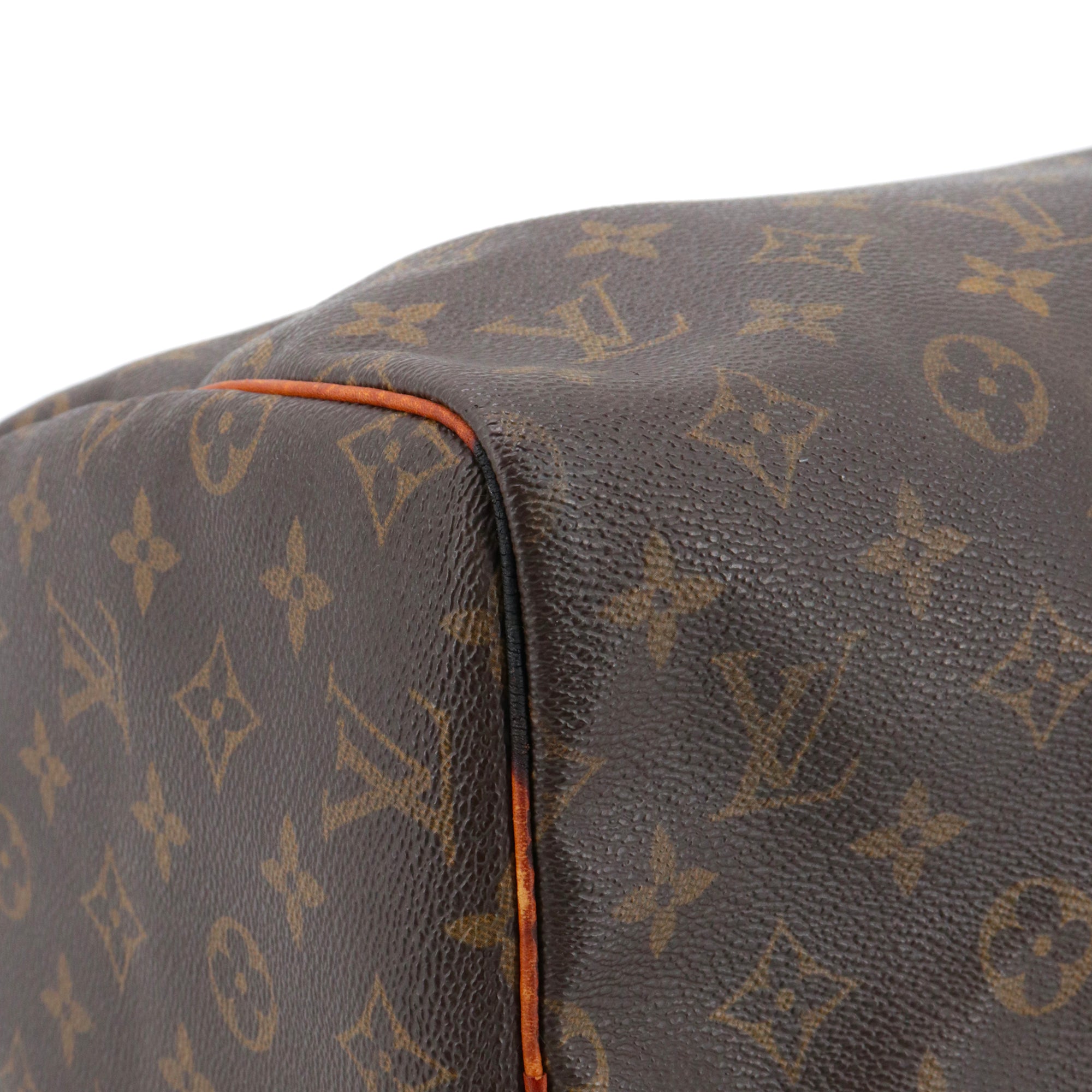 LOUIS VUITTON - Sac à main Speedy 30 Louis Vuitton en toile monogrammée vintage