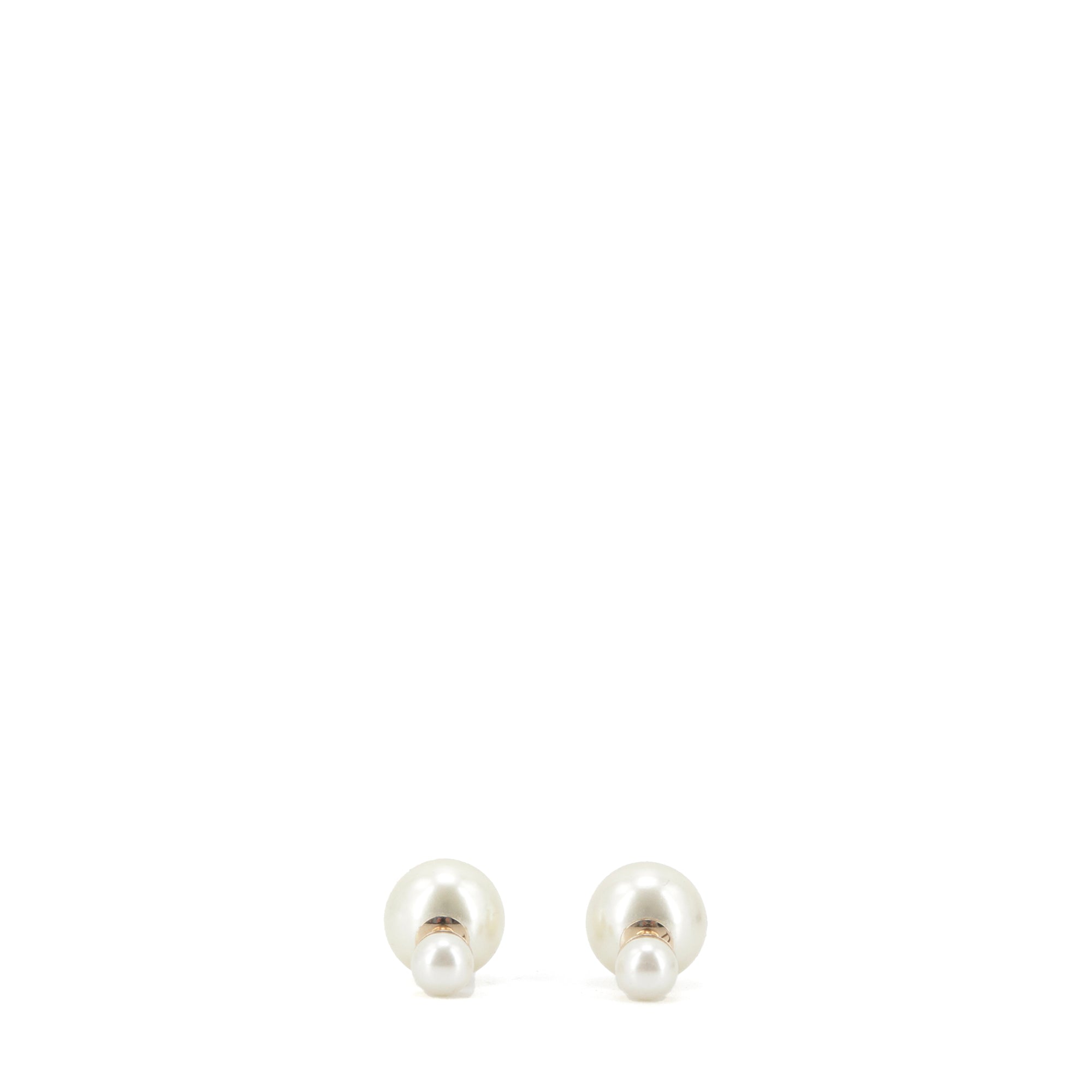 DIOR - Boucles d'oreilles Tribales Dior en perle