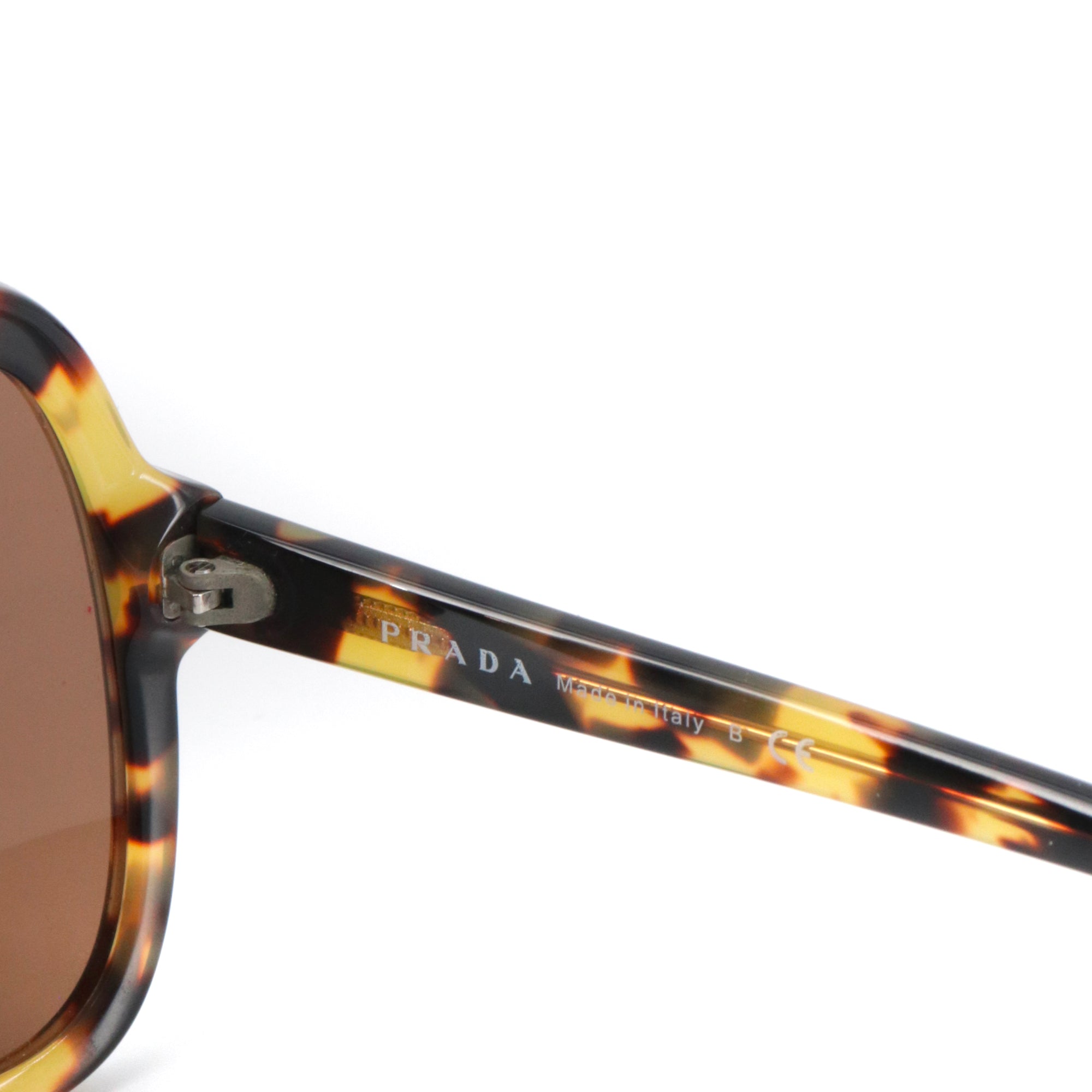 PRADA - Prada tortoiseshell plastic sunglasses