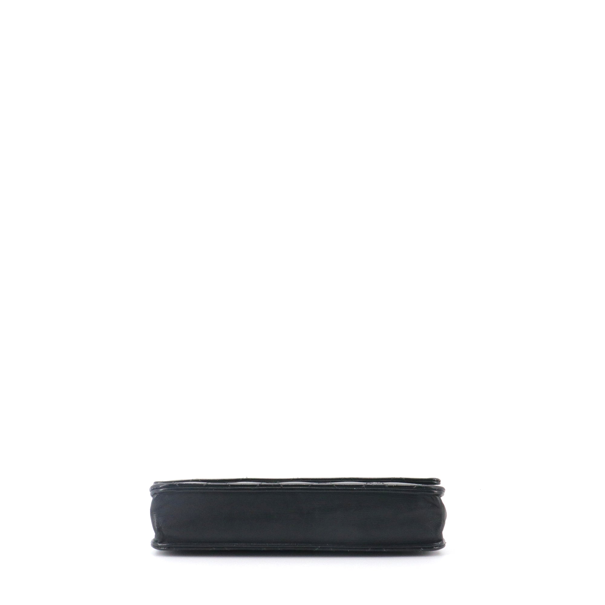 CHANEL - Timeless Wallet On Chain Bag in black patent leather