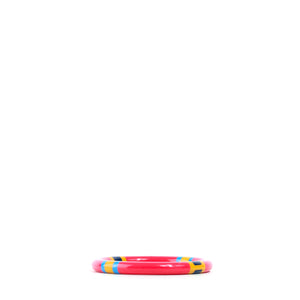 HERMÈS - Lacquered wooden bracelet (T2)