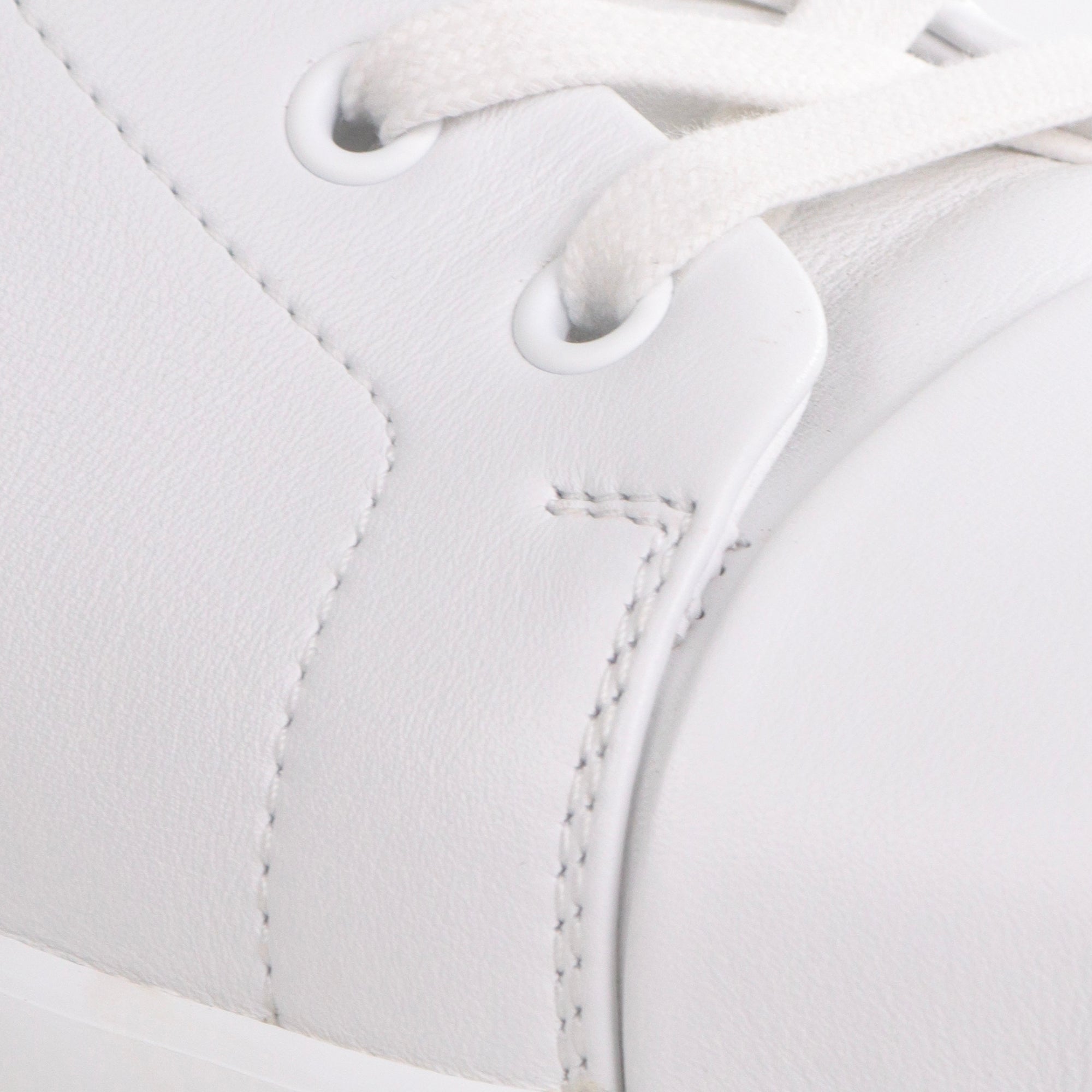 HERMÈS - Sneakers Happy Hermès en cuir blanc (T41)
