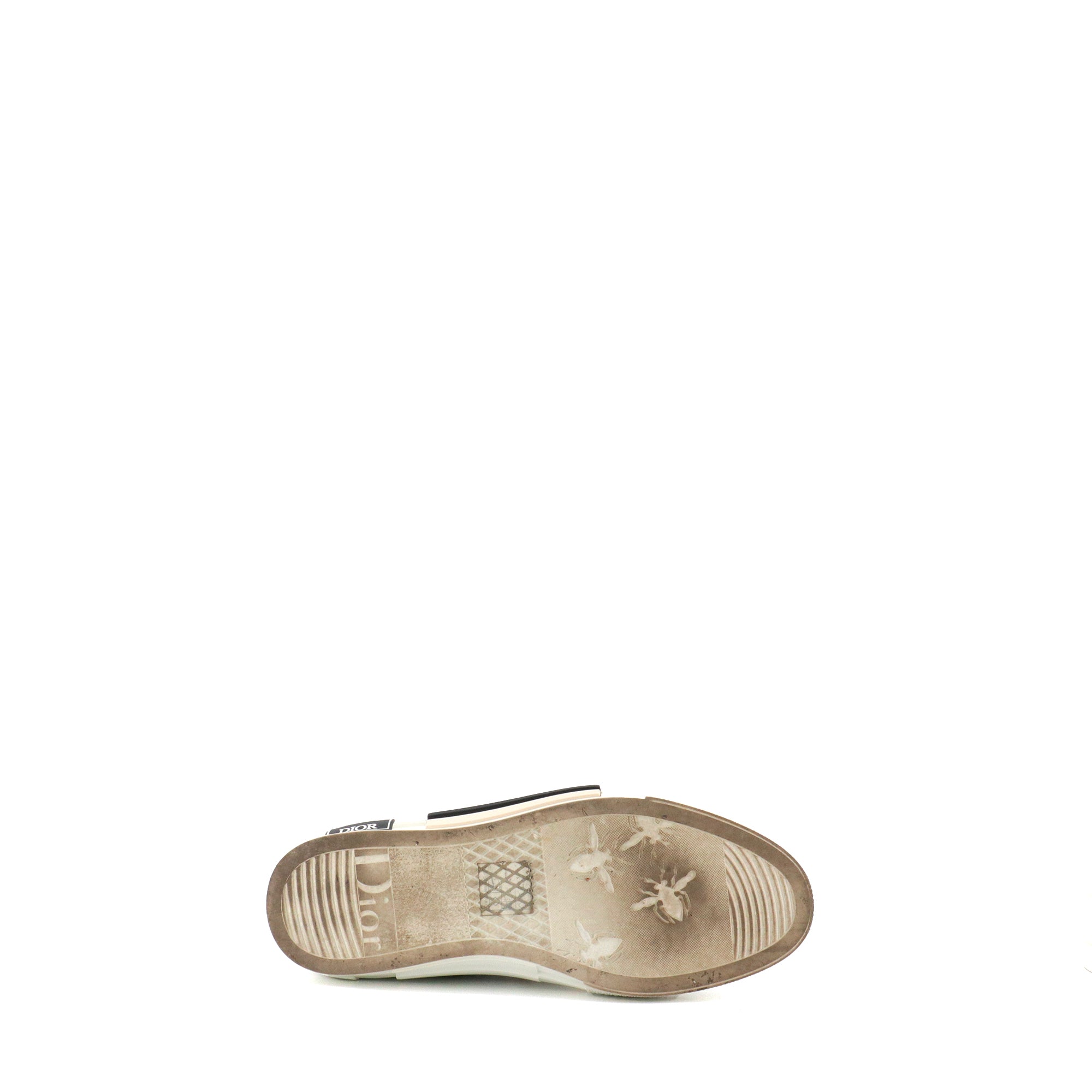 DIOR - Sneakers B23 Dior Haute en toile oblique (T40,5)