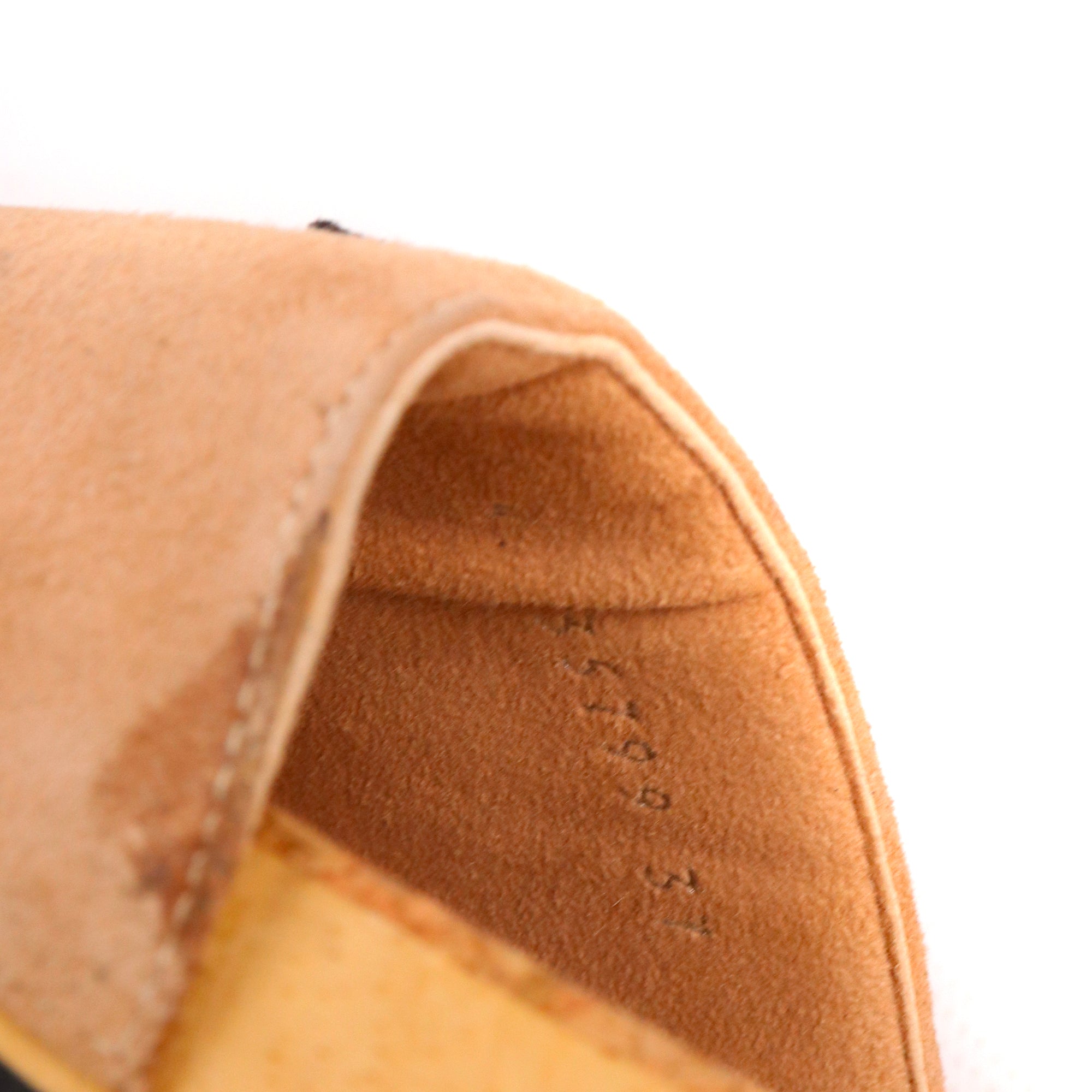 CHANEL - Sandales CC Chanel en daim et liège (T37)