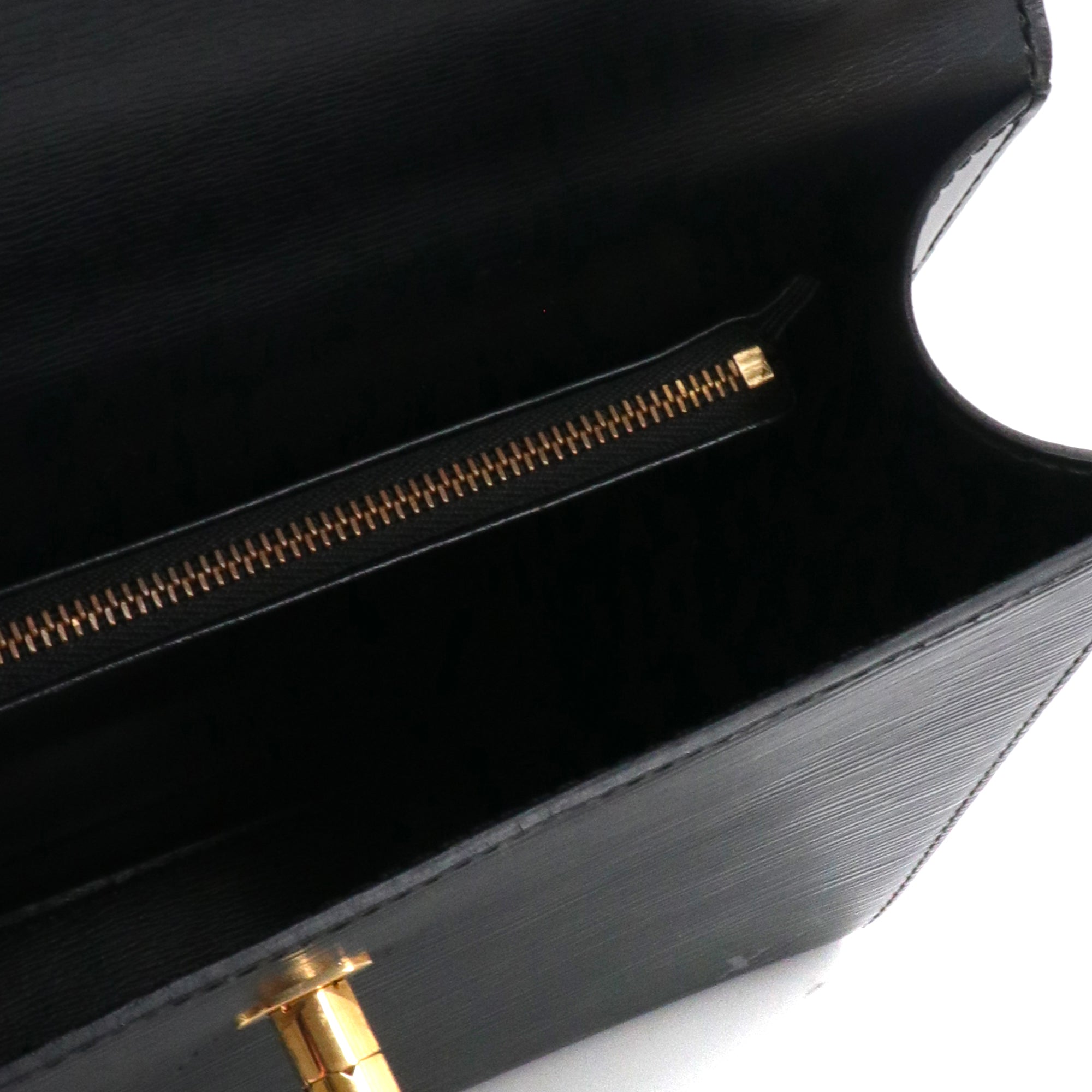 LOUIS VUITTON - Louis Vuitton Malesherbes handbag in vintage black epi leather