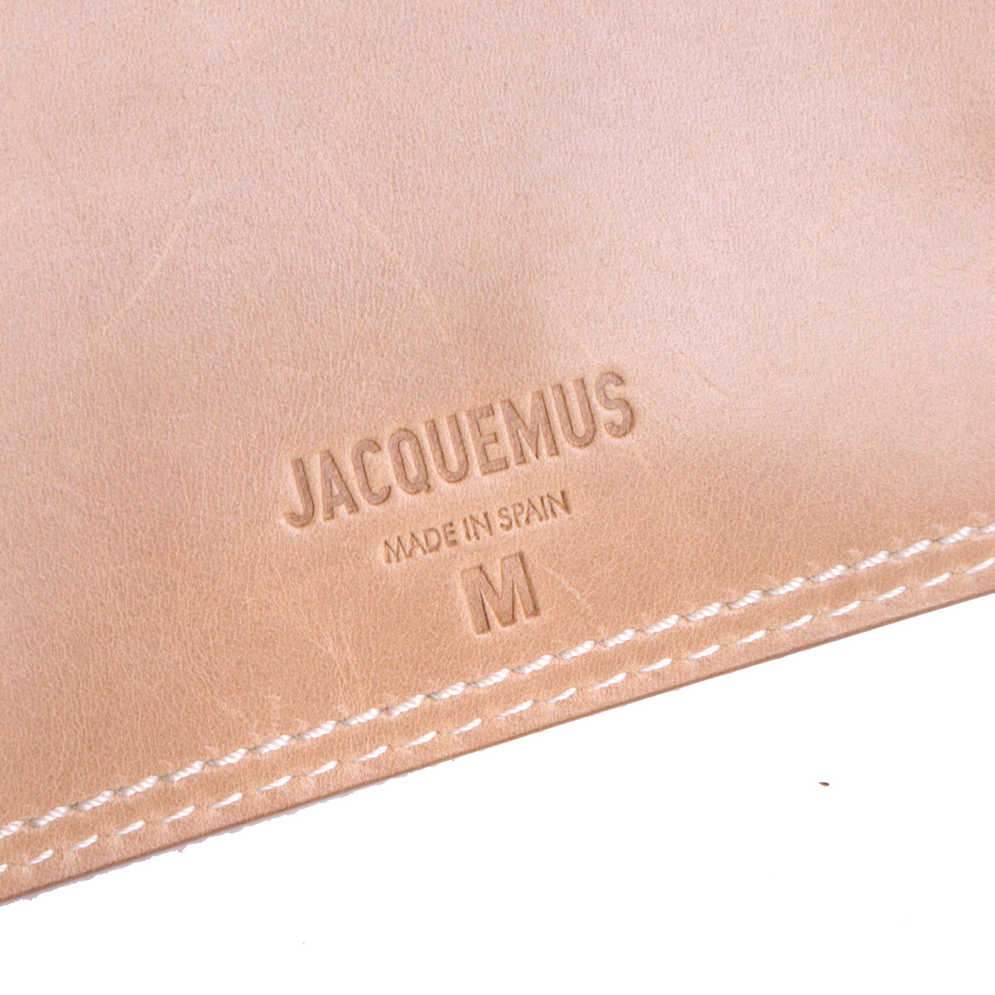 JACQUEMUS - Le Pitchou Jacquemus coin purse in smooth navy blue leather
