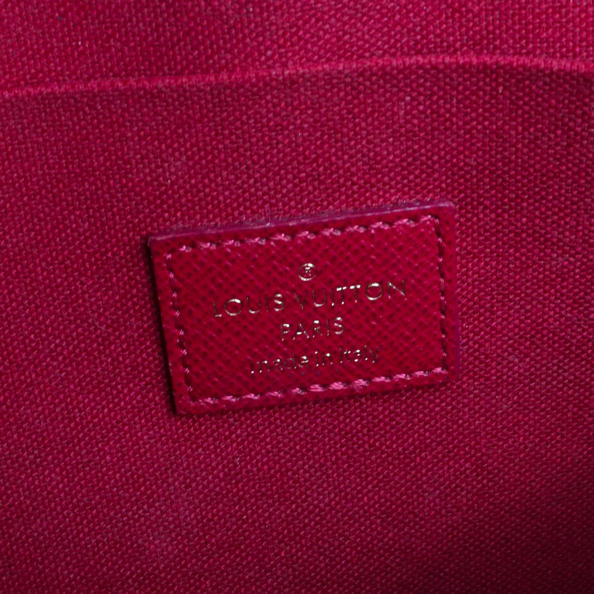 LOUIS VUITTON - Louis Vuitton Felicie clutch in monogram canvas