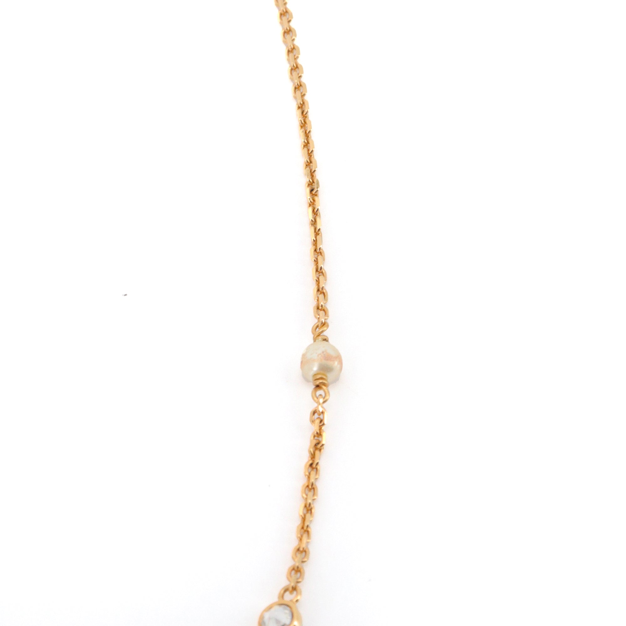 DIOR - Clair D Lune Dior necklace in gold metal
