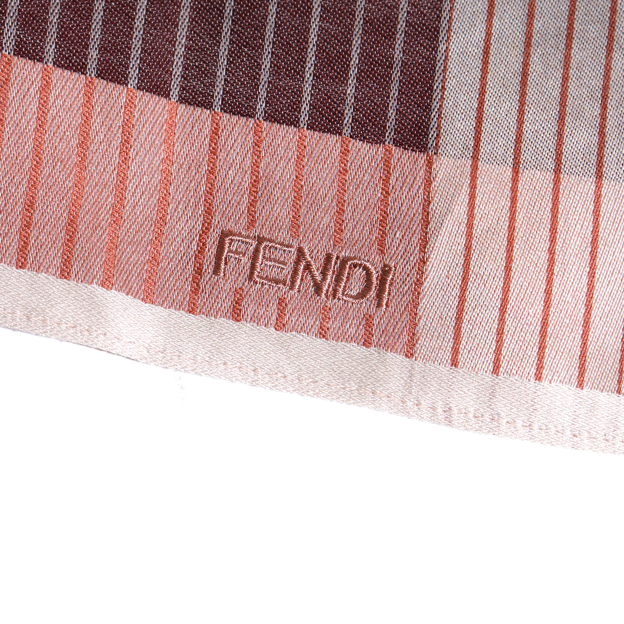 FENDI - Carré 45 en coton FF