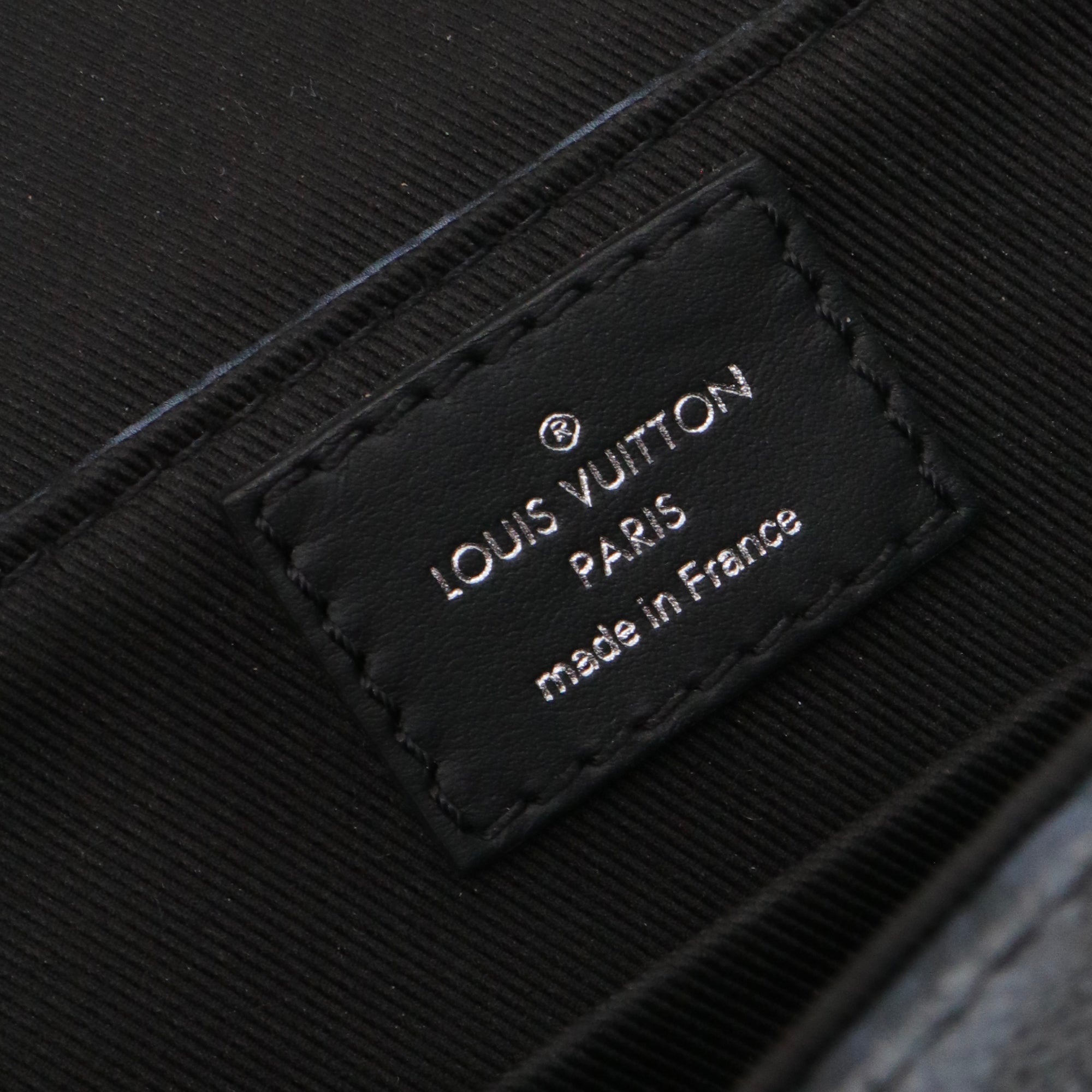 LOUIS VUITTON - Louis Vuitton Monogram Malle shoulder bags in pastel black canvas