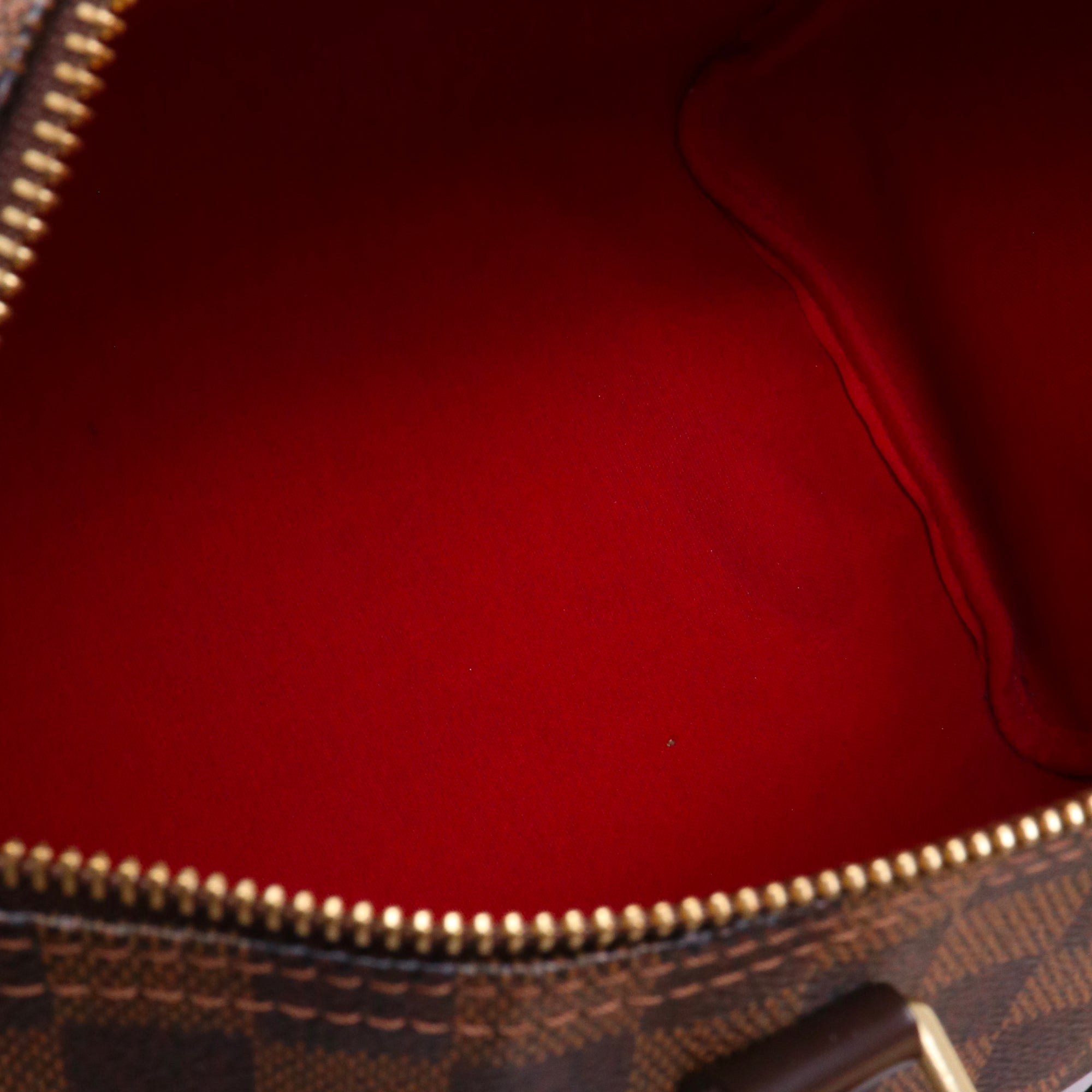 LOUIS VUITTON - Sac à main Speedy 30 Louis Vuitton en toile damier ébène