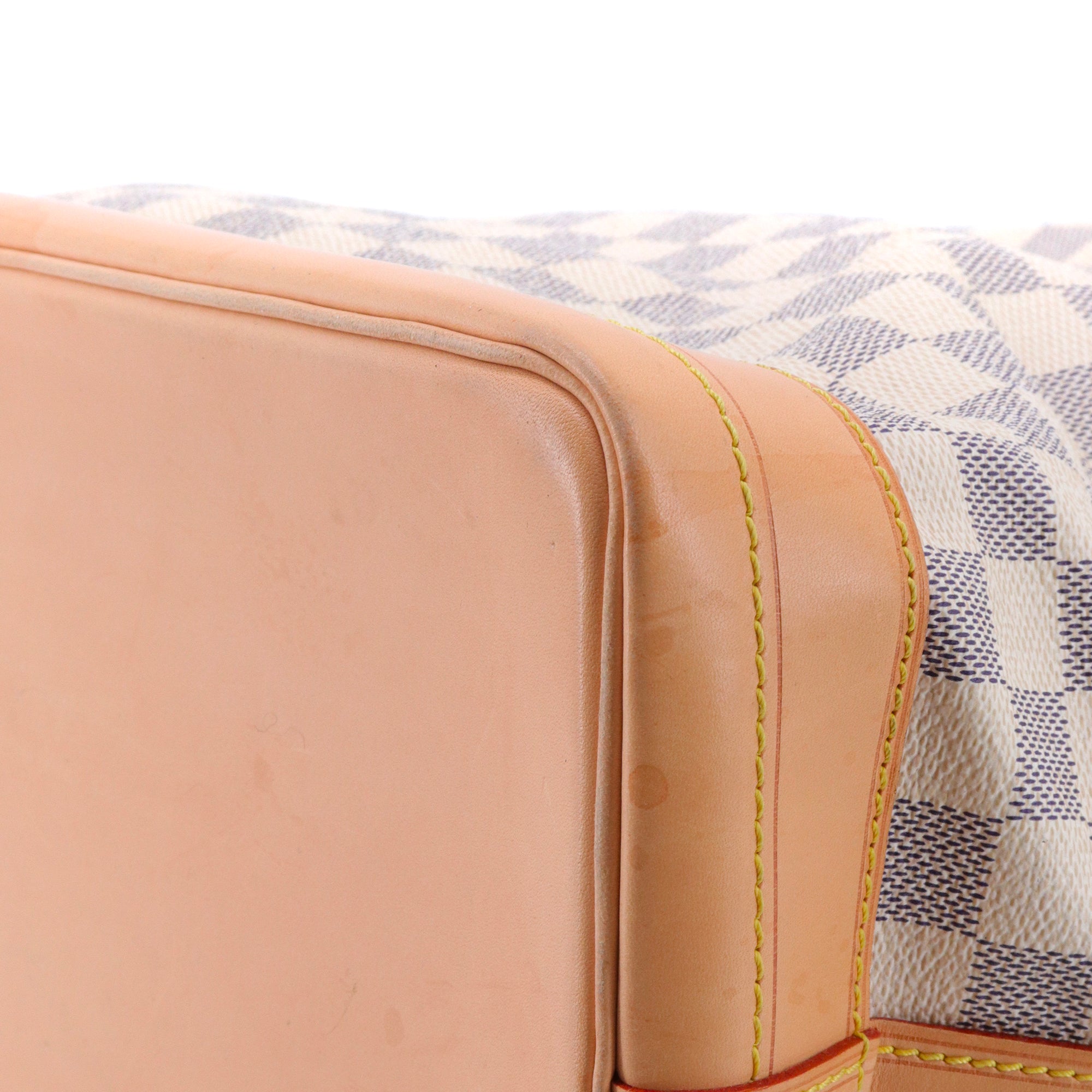 LOUIS VUITTON - Louis Vuitton Noé shoulder bag in azure checkerboard canvas