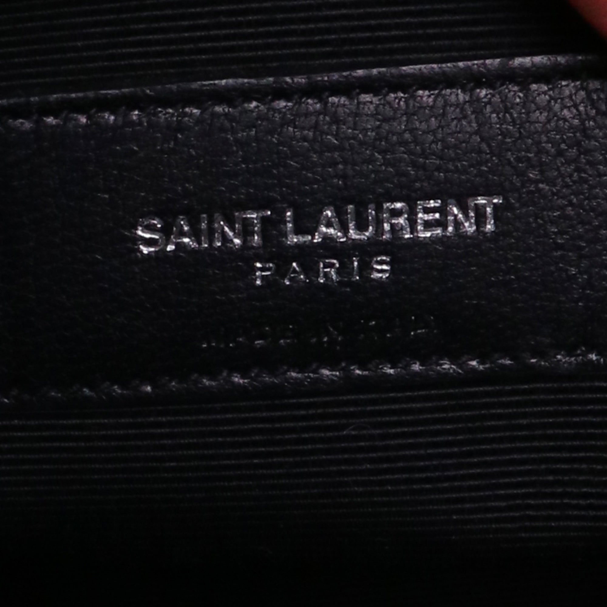 SAINT LAURENT - Sac de Jour Small Saint Laurent en cuir grainé noir