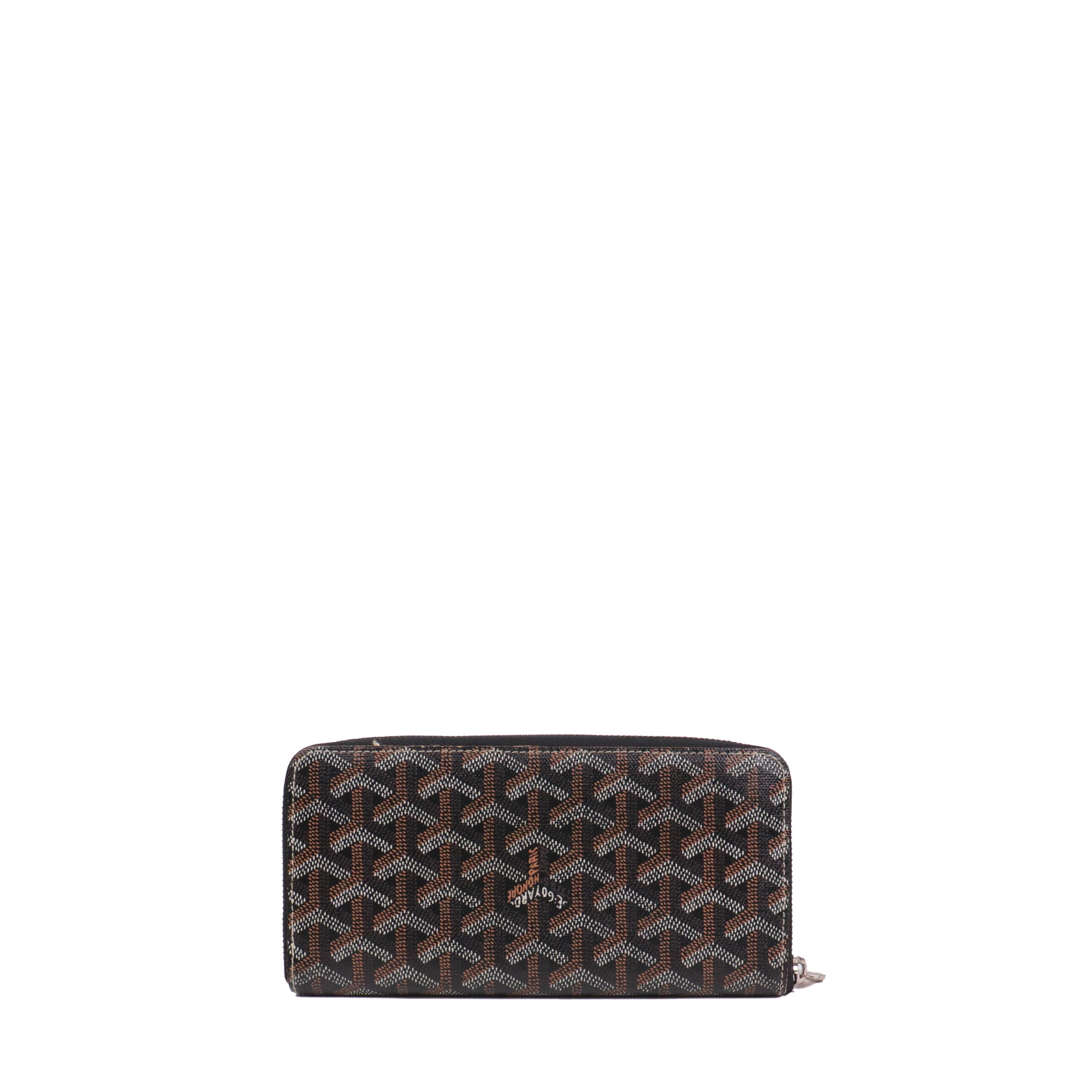 GOYARD - Portefeuille Matignon Goyard en toile enduite monogrammée