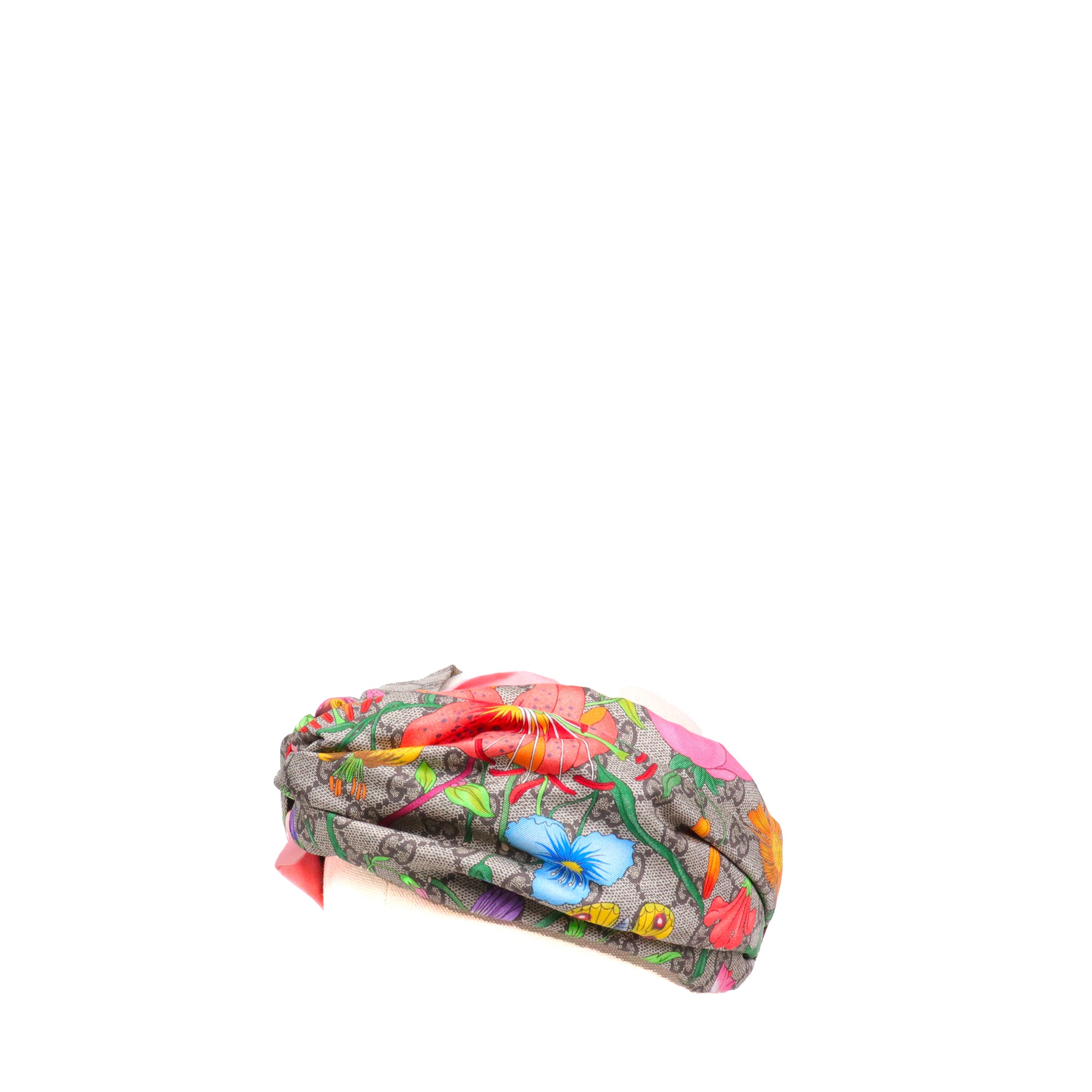 GUCCI - Bandeau Gucci en soie monogrammée (M)
