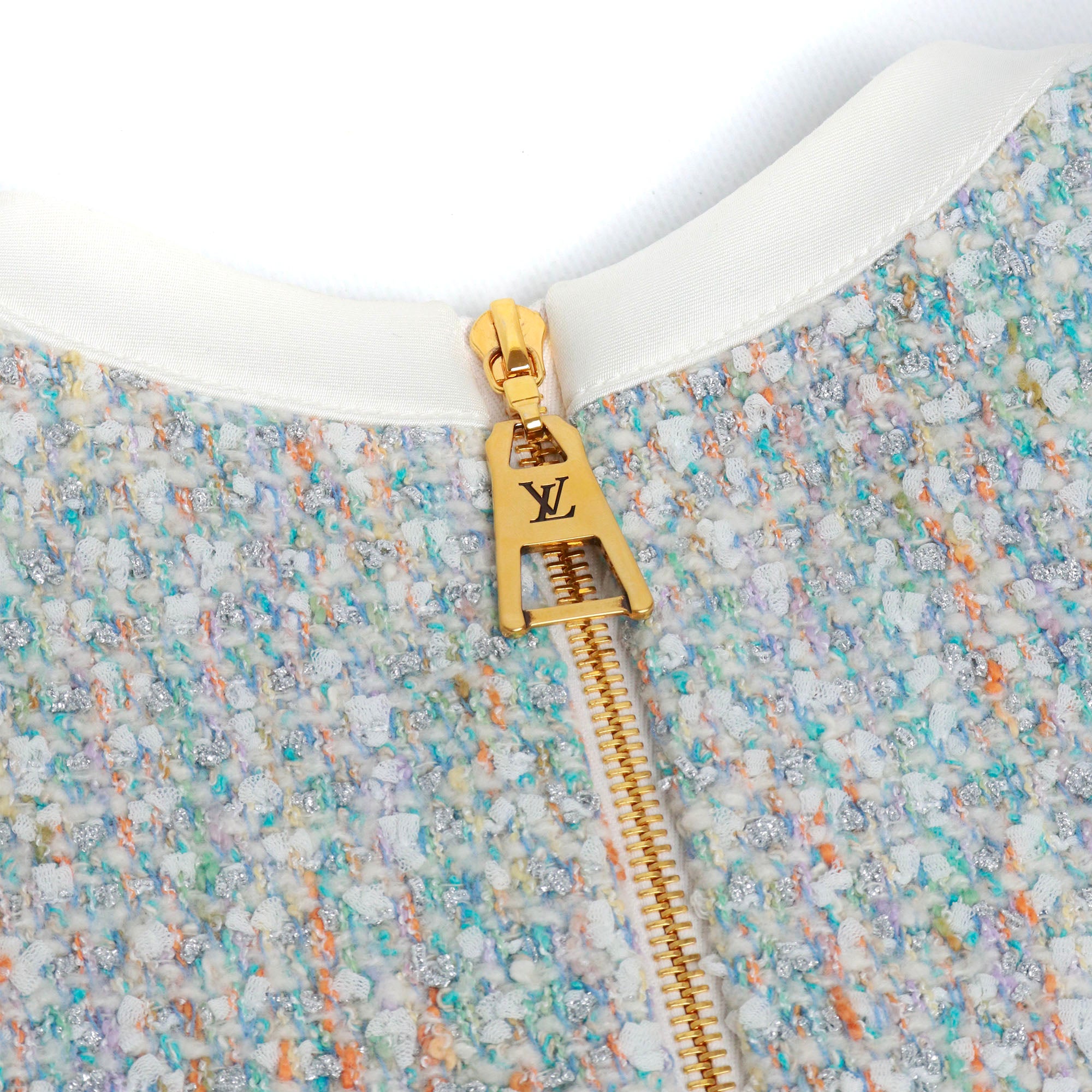 LOUIS VUITTON - Louis Vuitton Stardust dress in tweed (T36)