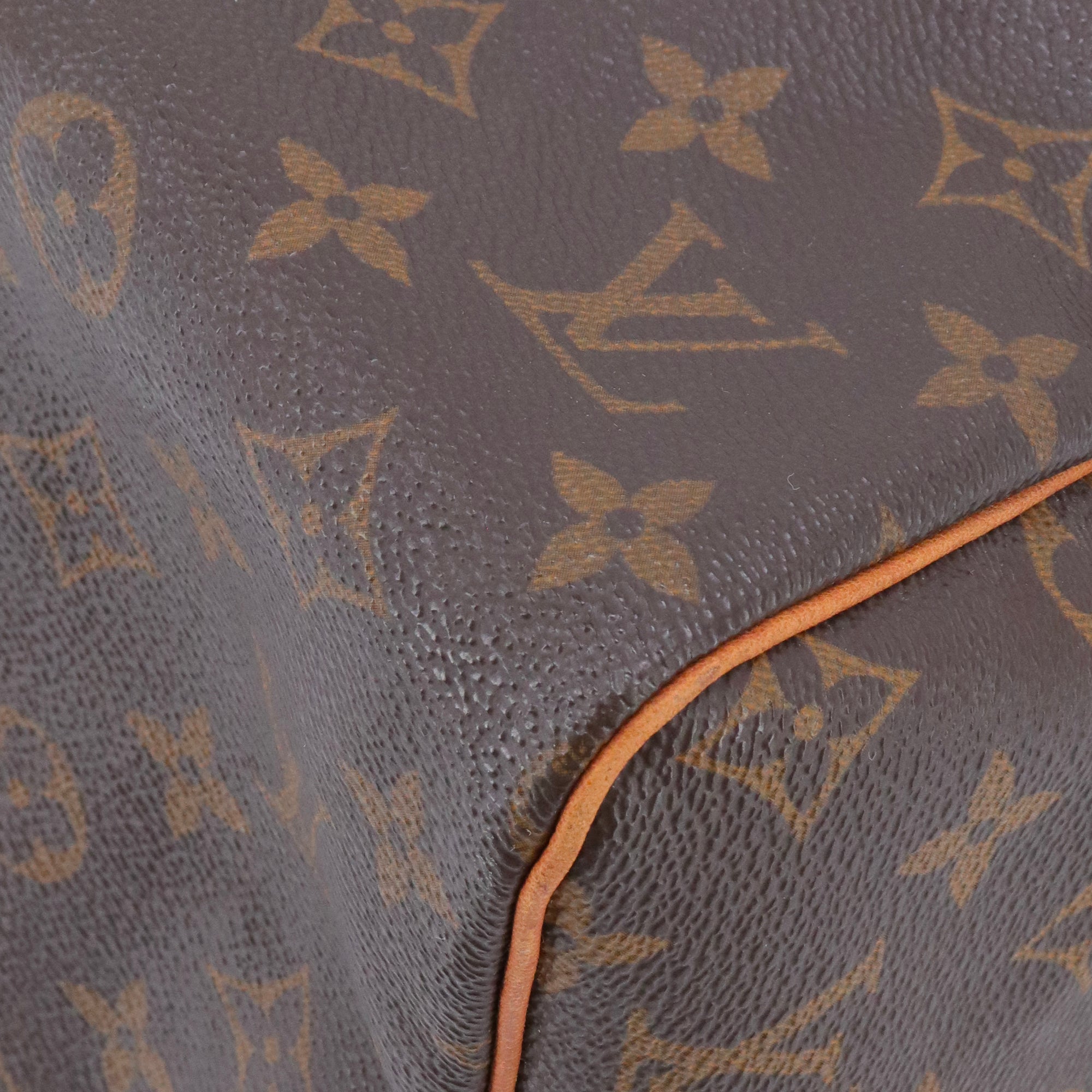 LOUIS VUITTON - Sac à main Speedy 30 Louis Vuitton en toile monogrammée vintage