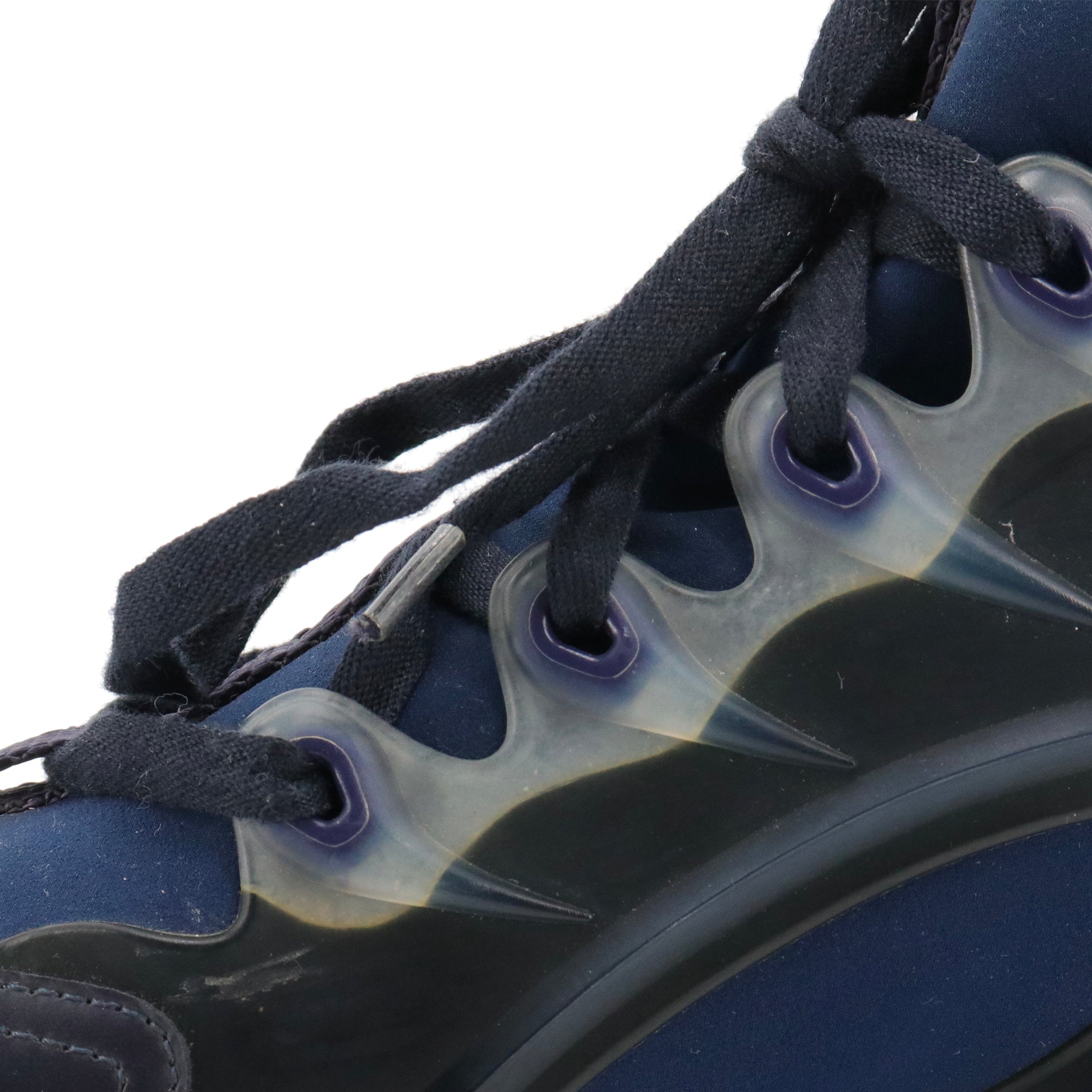 DIOR - Sneakers D-Connect Dior en toile bleu marine  (T37)
