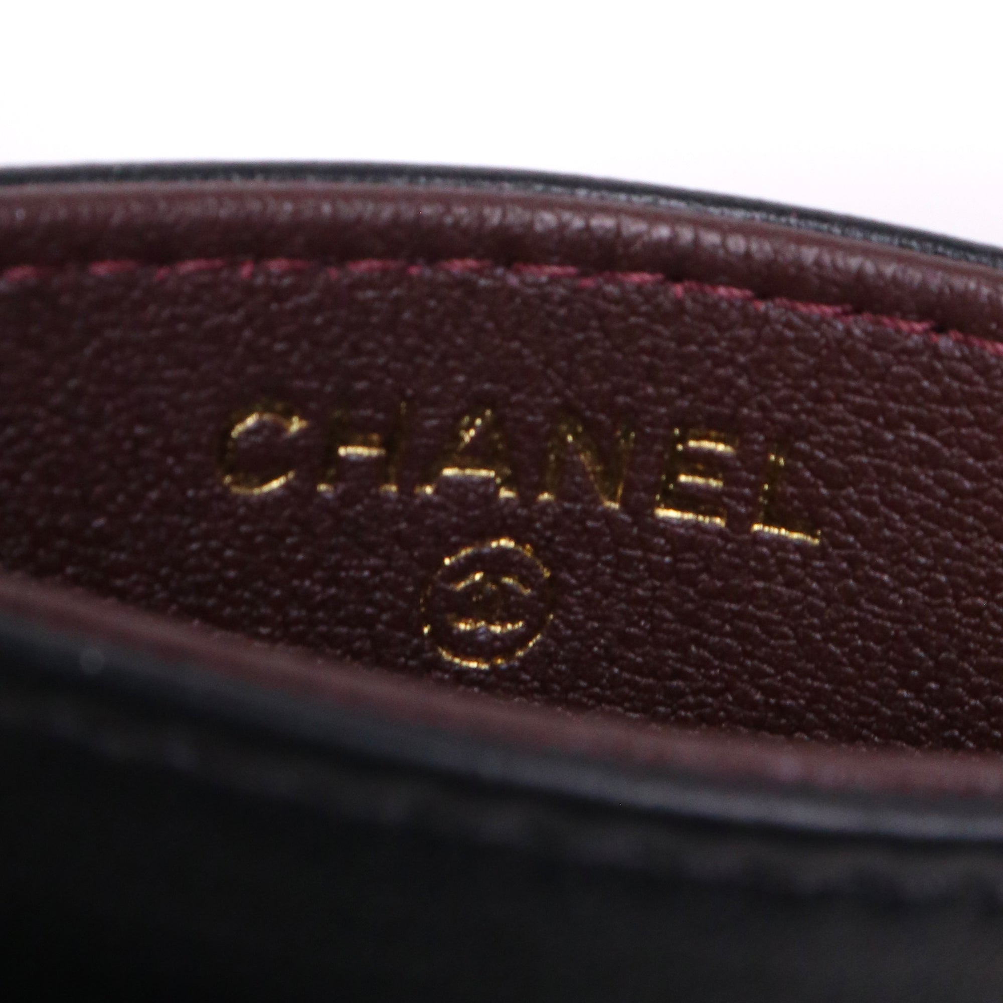 CHANEL - Micro bag card holder