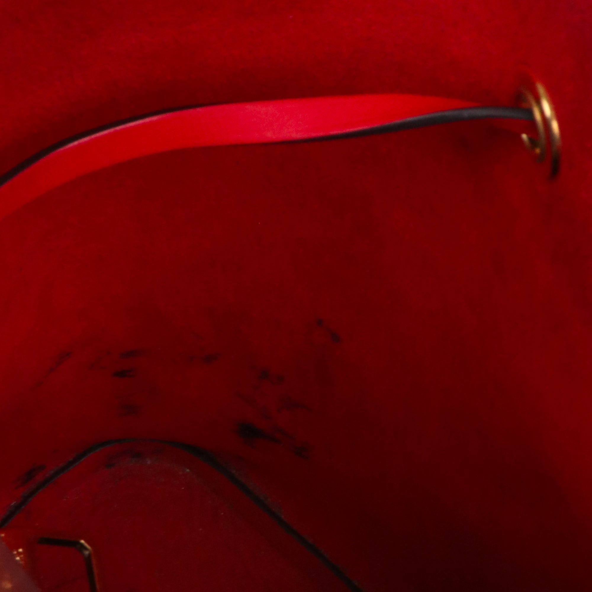 LOUIS VUITTON - Louis Vuitton NéoNoé MM shoulder bag in monogram canvas and poppy red leather