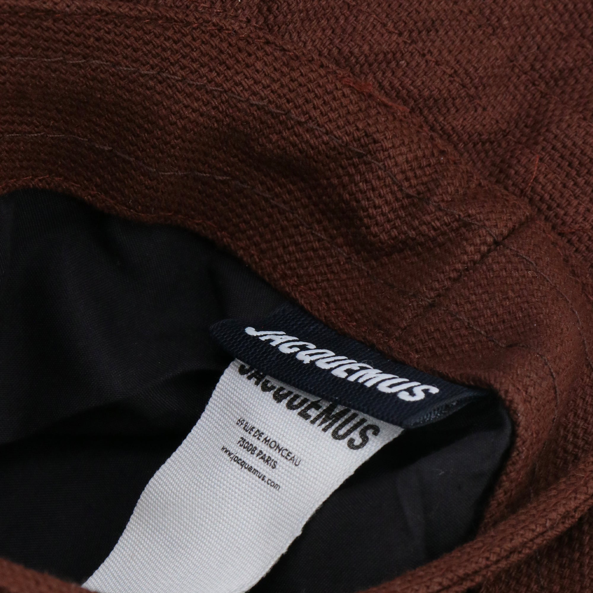 JACQUEMUS - Bob Artichaut Jacquemus en coton marron (T58)