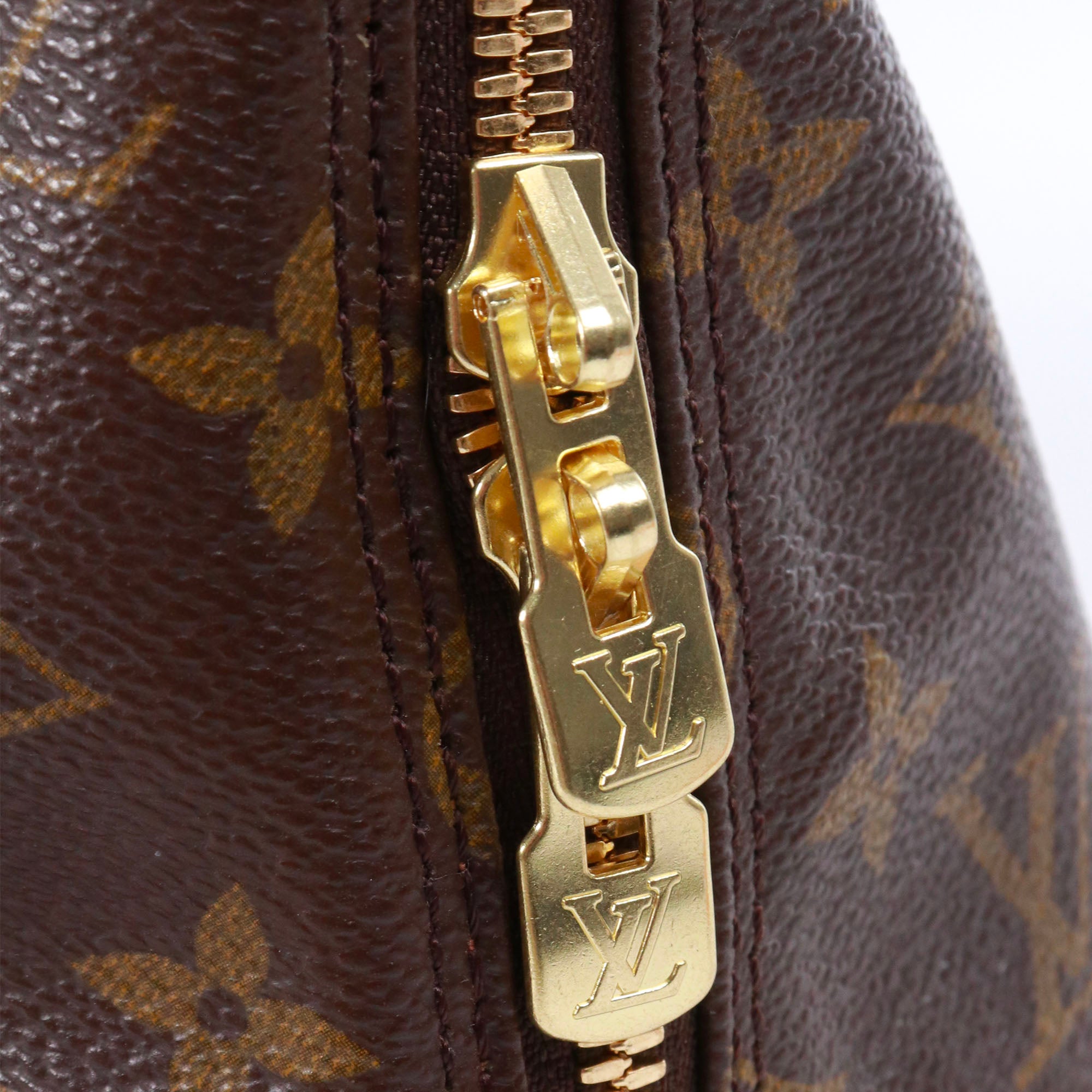 LOUIS VUITTON - Sac à main Alma PM Louis Vuitton en toile monogramme