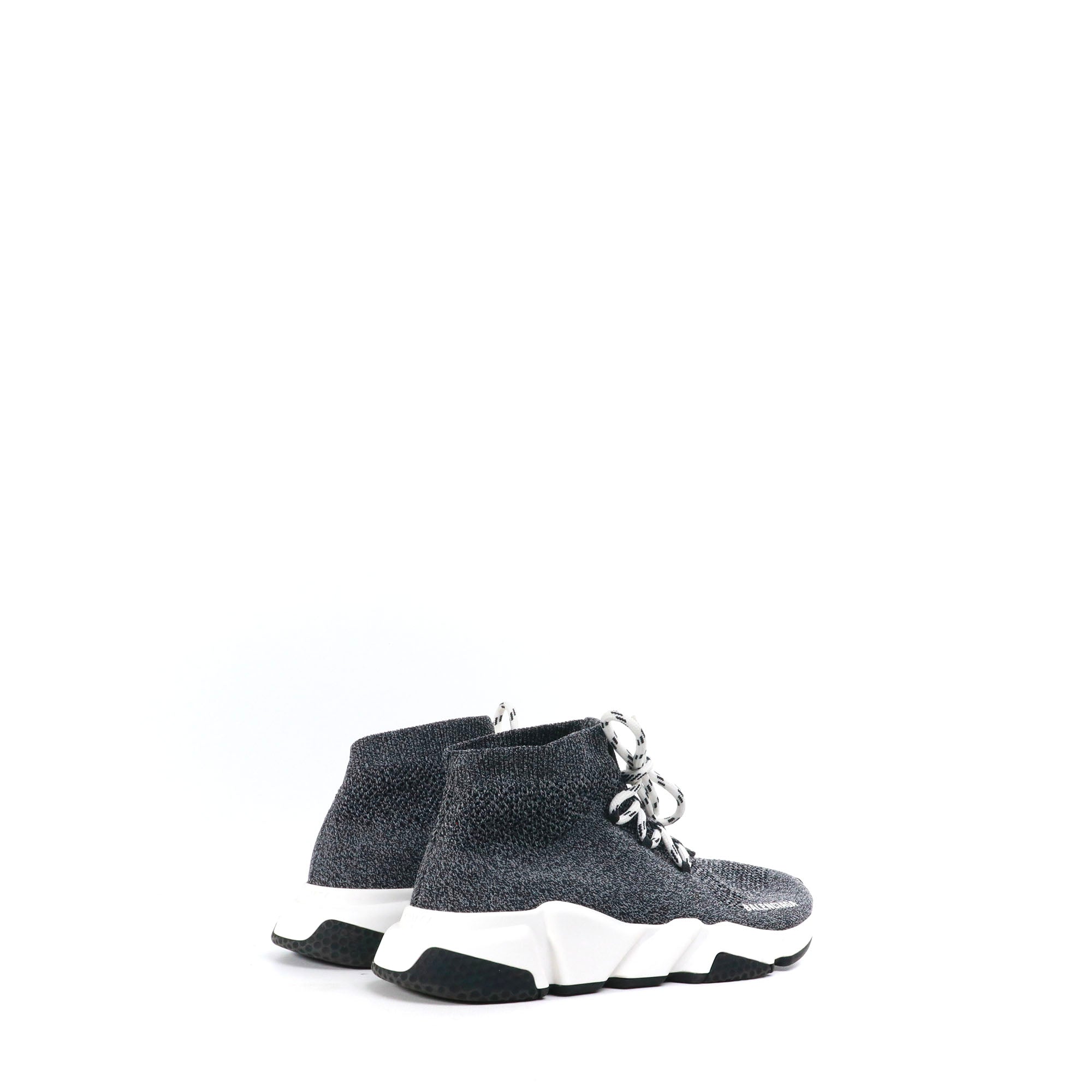 BALENCIAGA - Sneakers Speed Balenciaga à lacets en toile grise (T40)