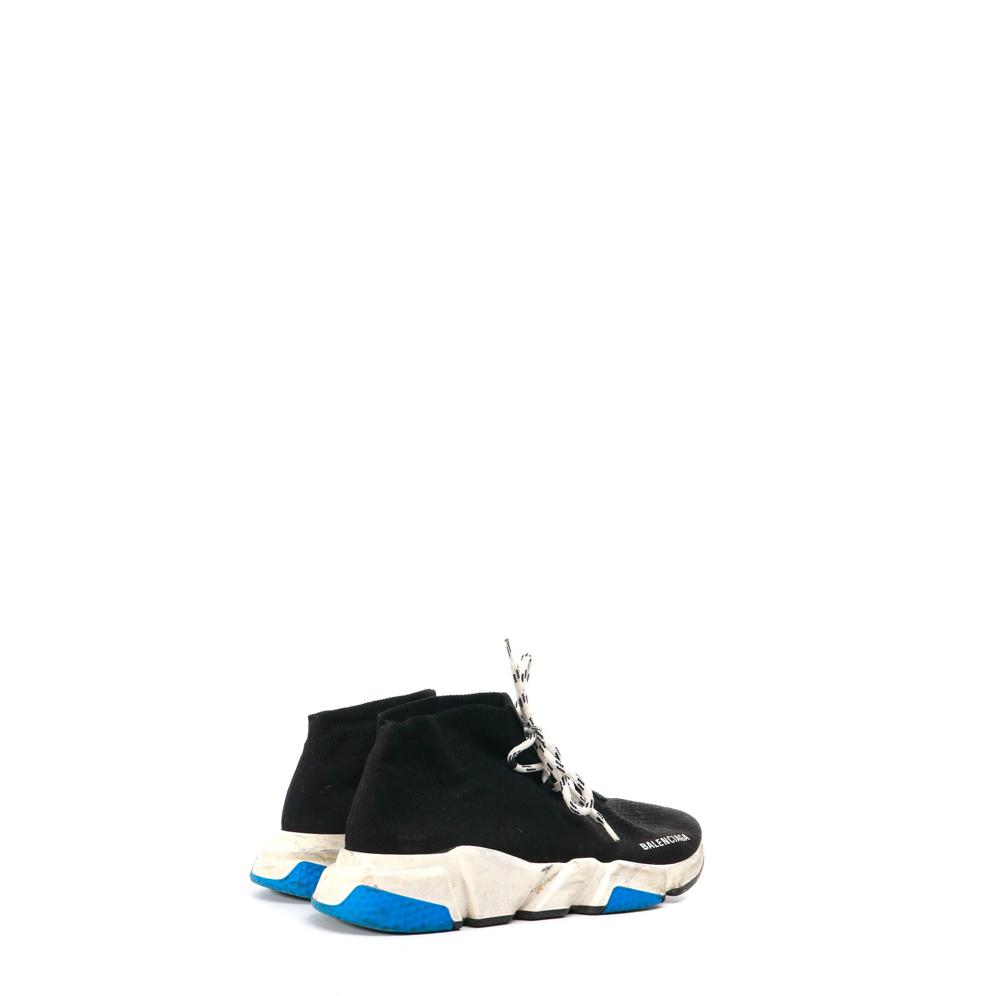 BALENCIAGA - Sneakers Speed à lacets en toile noire (T40)