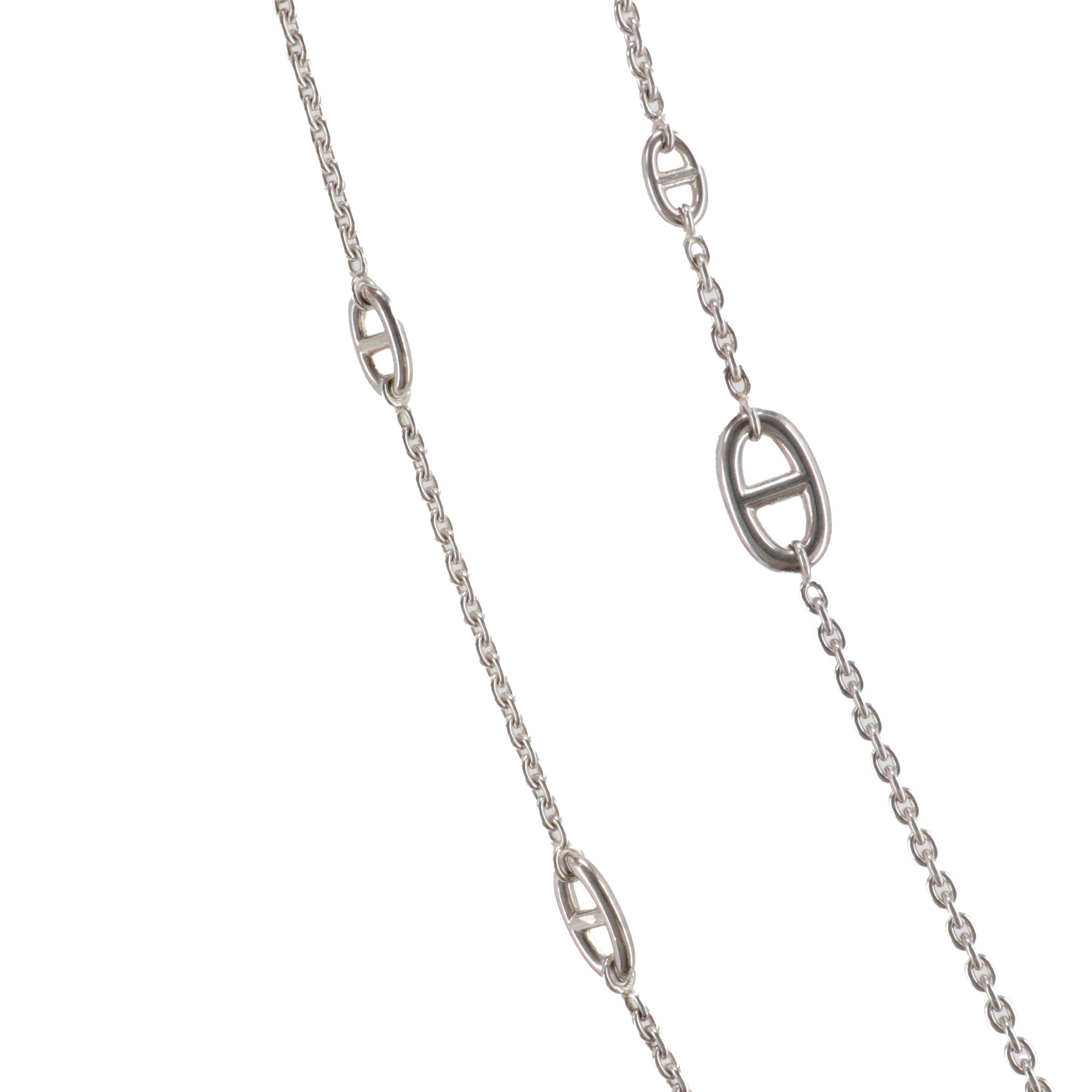 HERMÈS - Sautoir Farandole 120 Hermès en argent