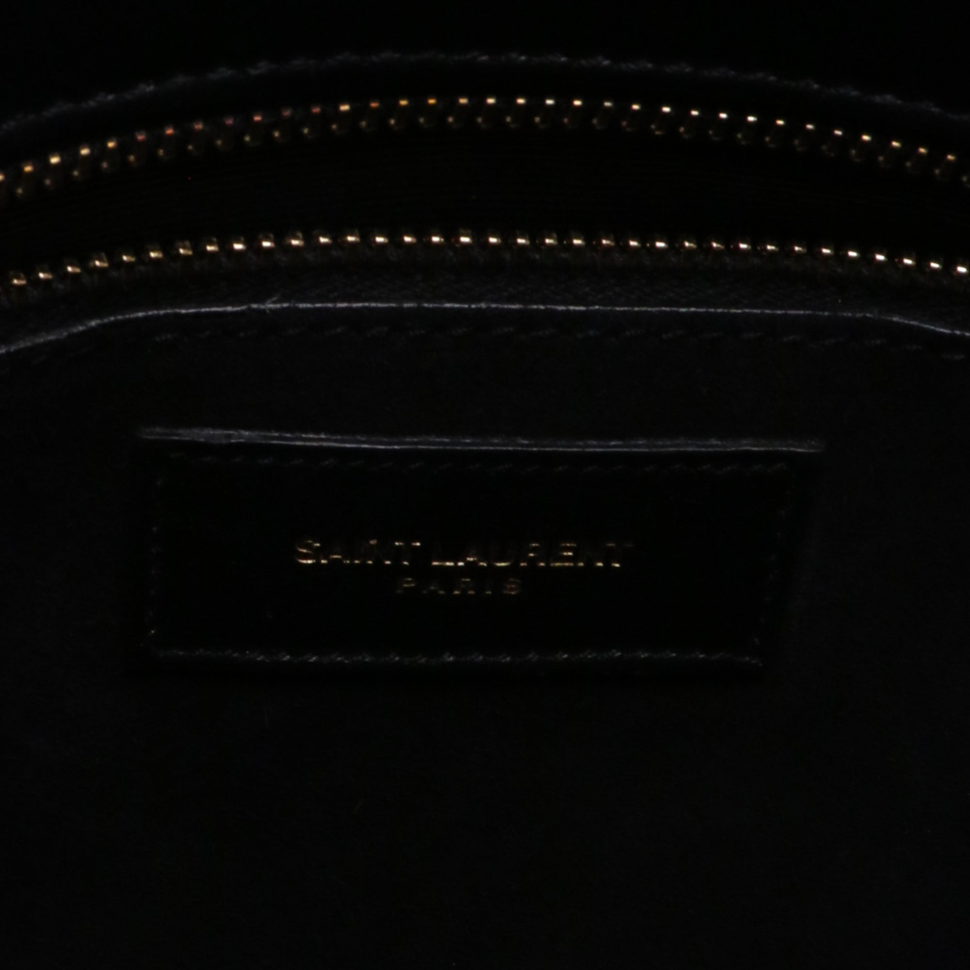 SAINT LAURENT - Nano day bag in gray grained leather