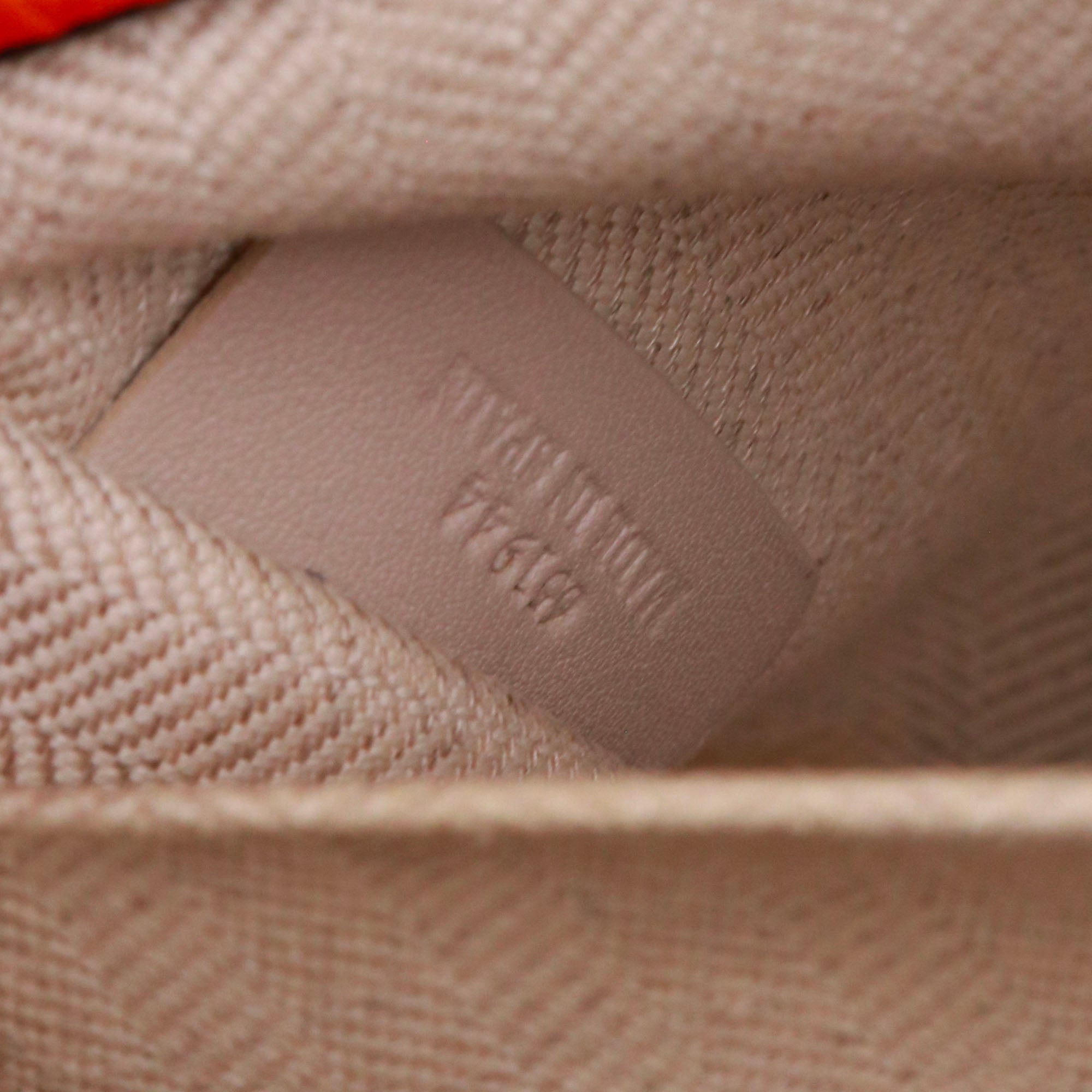 LOEWE - Sac à bandoulière Military Messenger XS Loewe en cuir grainé orange