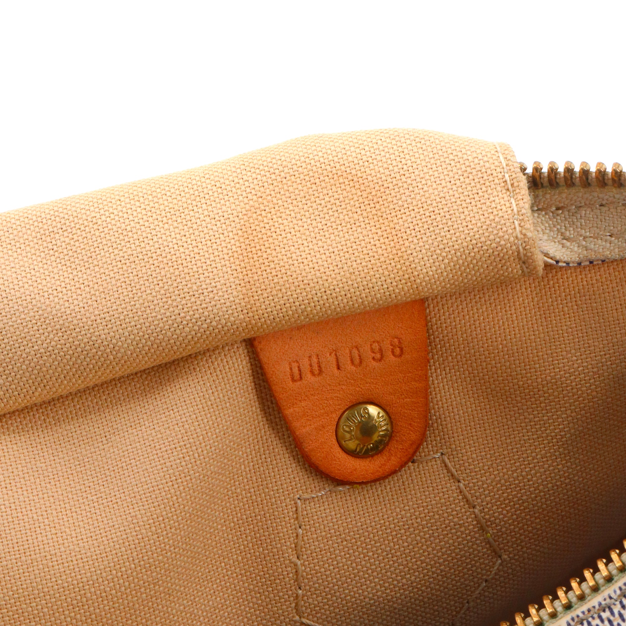 LOUIS VUITTON - Louis Vuitton Speedy 35 shoulder bag in Damier Ébène canvas