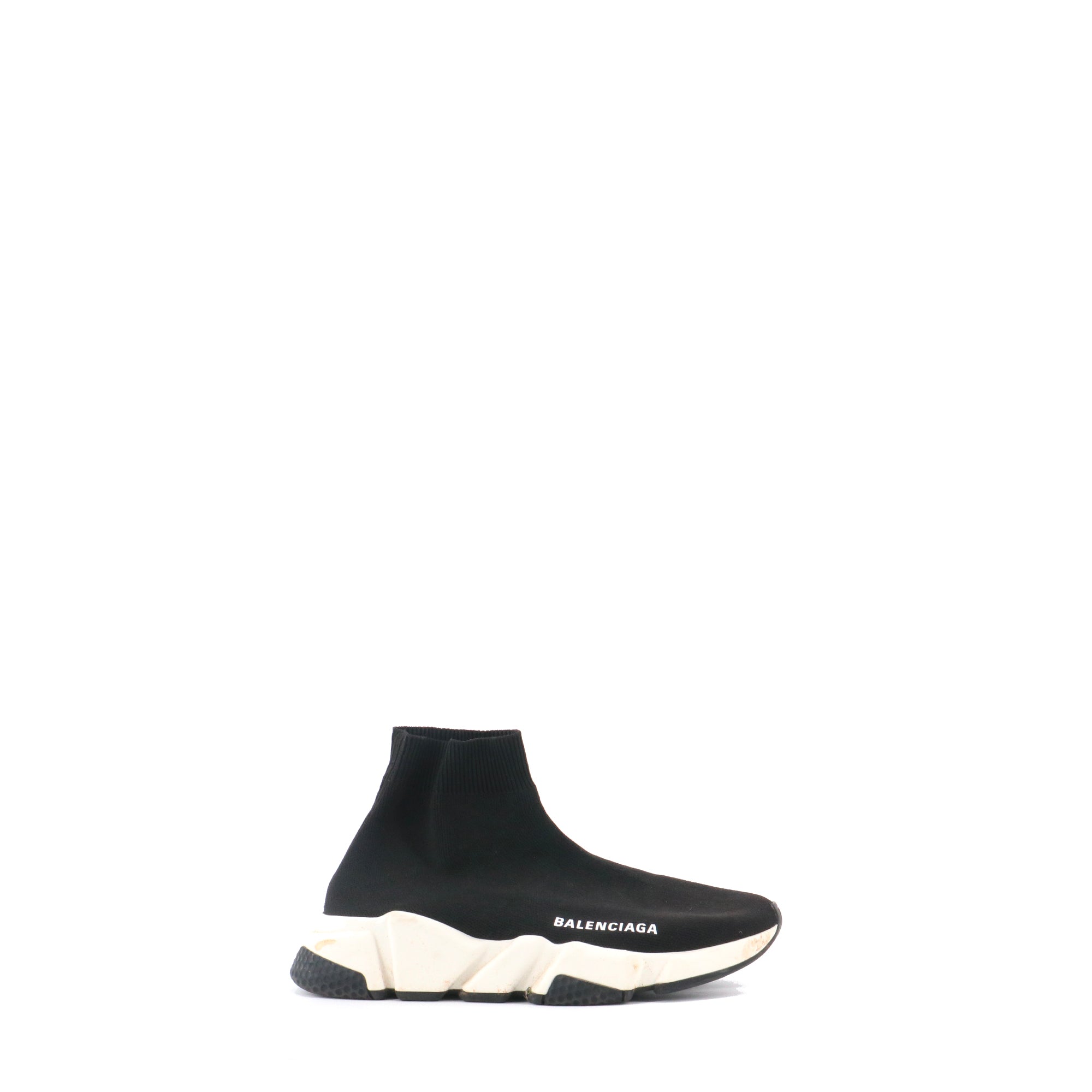 BALENCIAGA - Speed ​​Balenciaga sneakers with laces in gray canvas (T40)